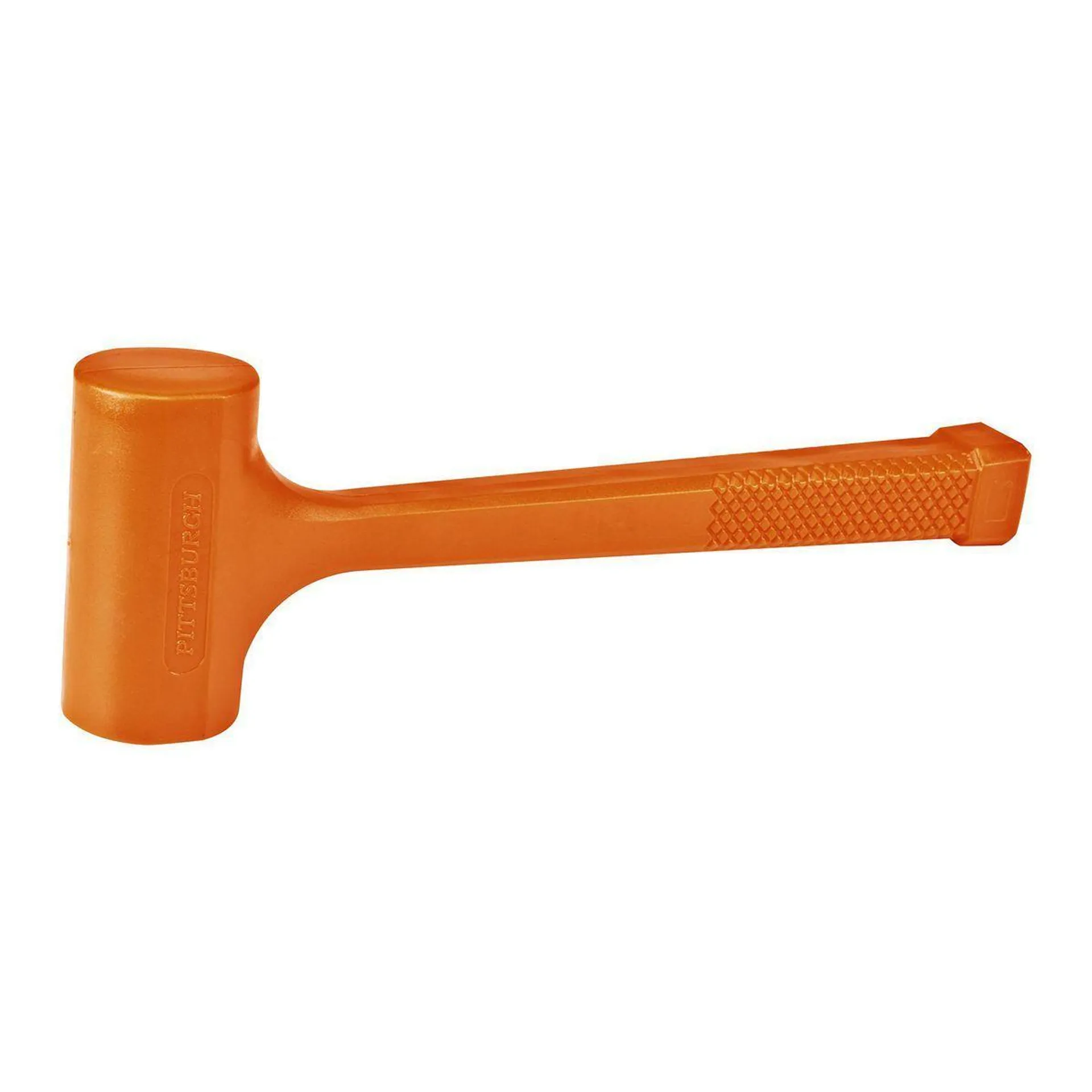 PITTSBURGH 2 lb. Neon Orange Dead Blow Hammer