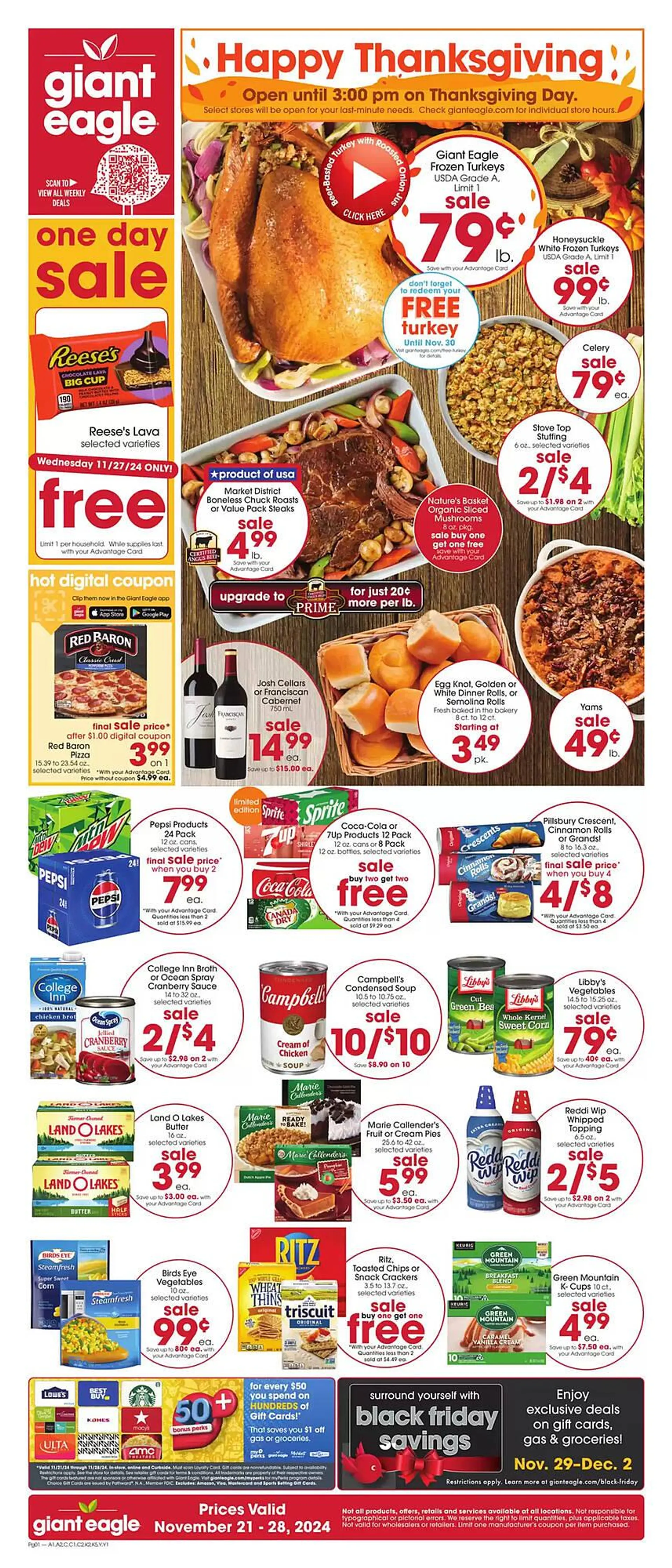 Giant Eagle Weekly Ad - 1