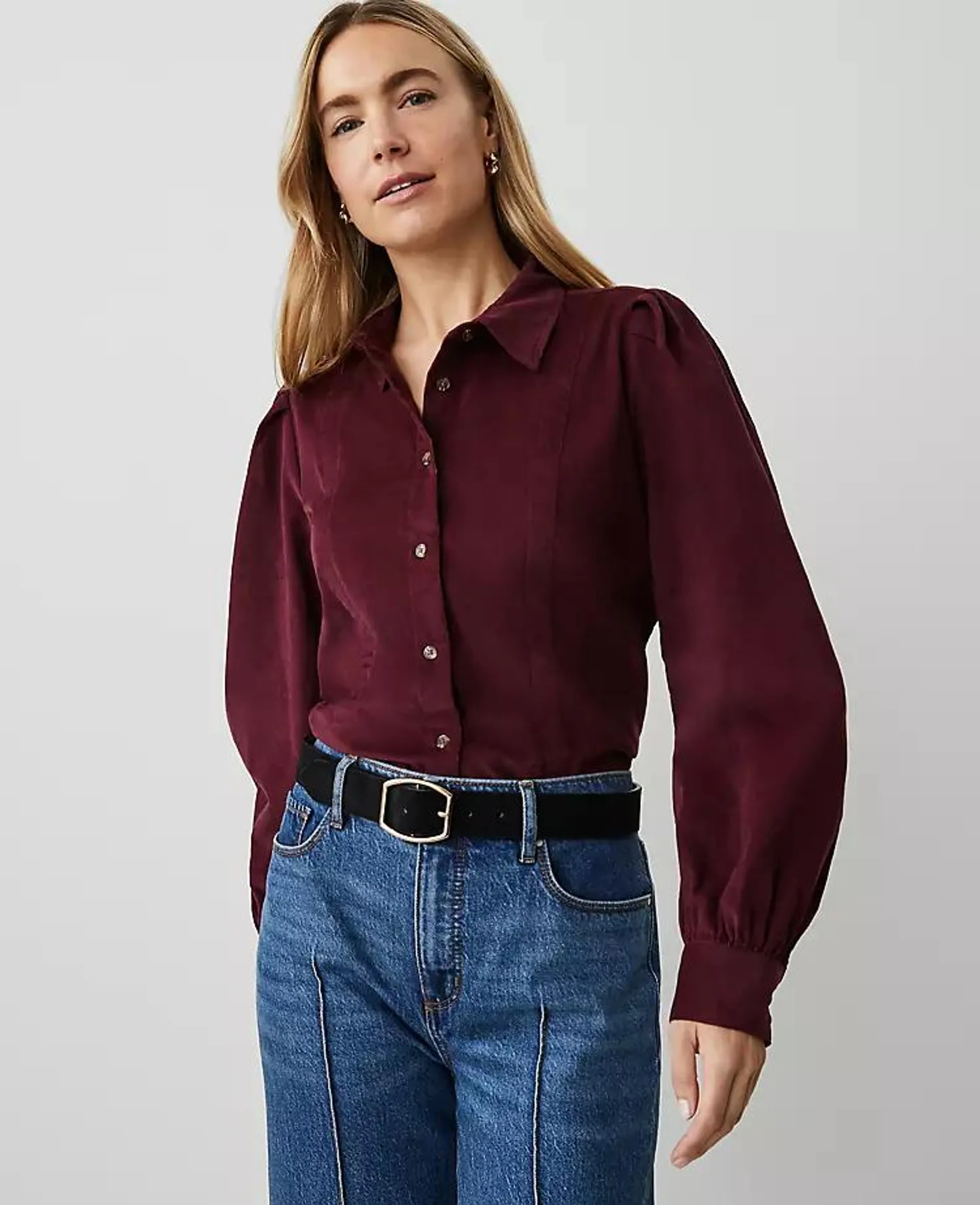 Fitted Button Down Shirt