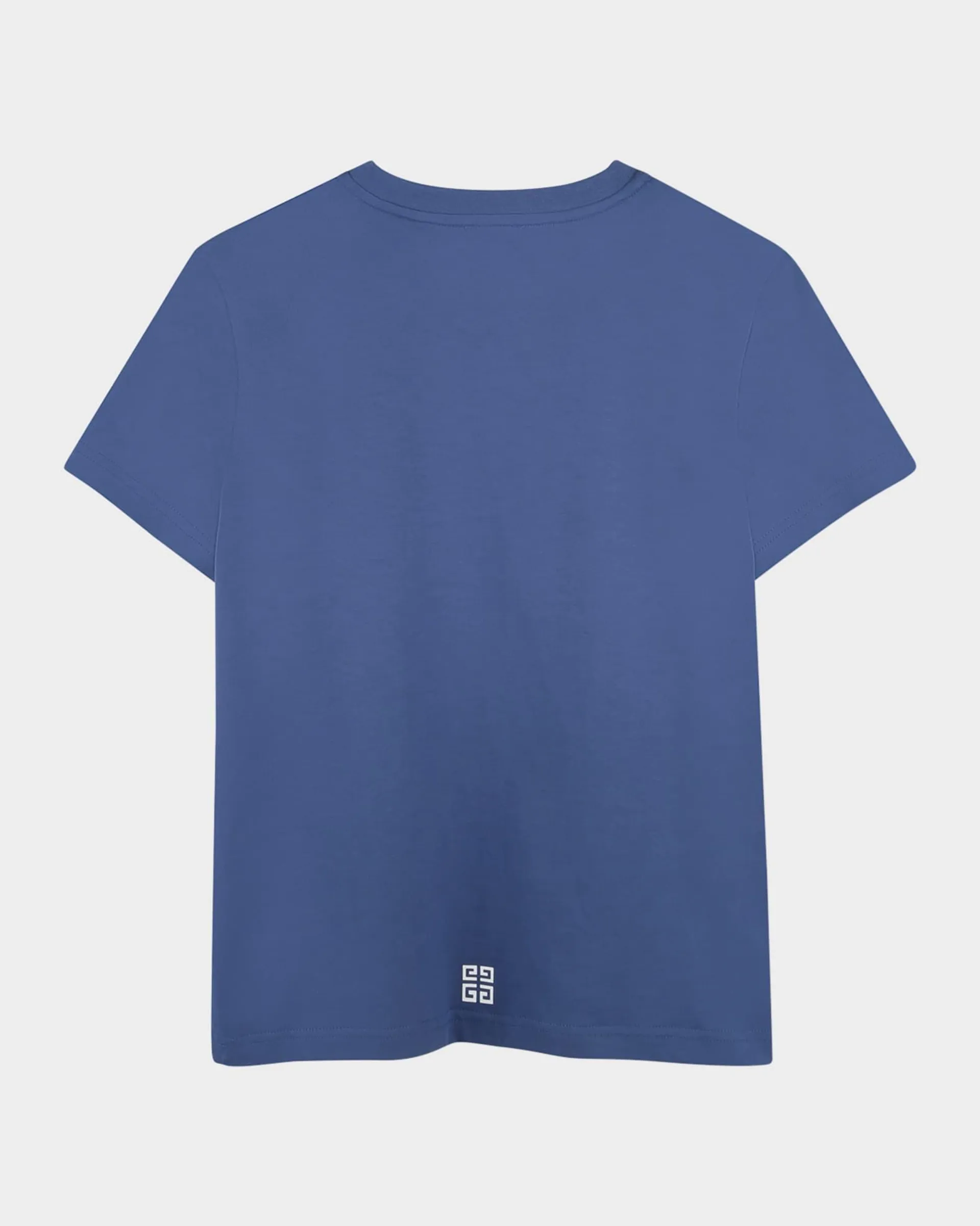 Boy's Curved Logo-Print T-Shirt