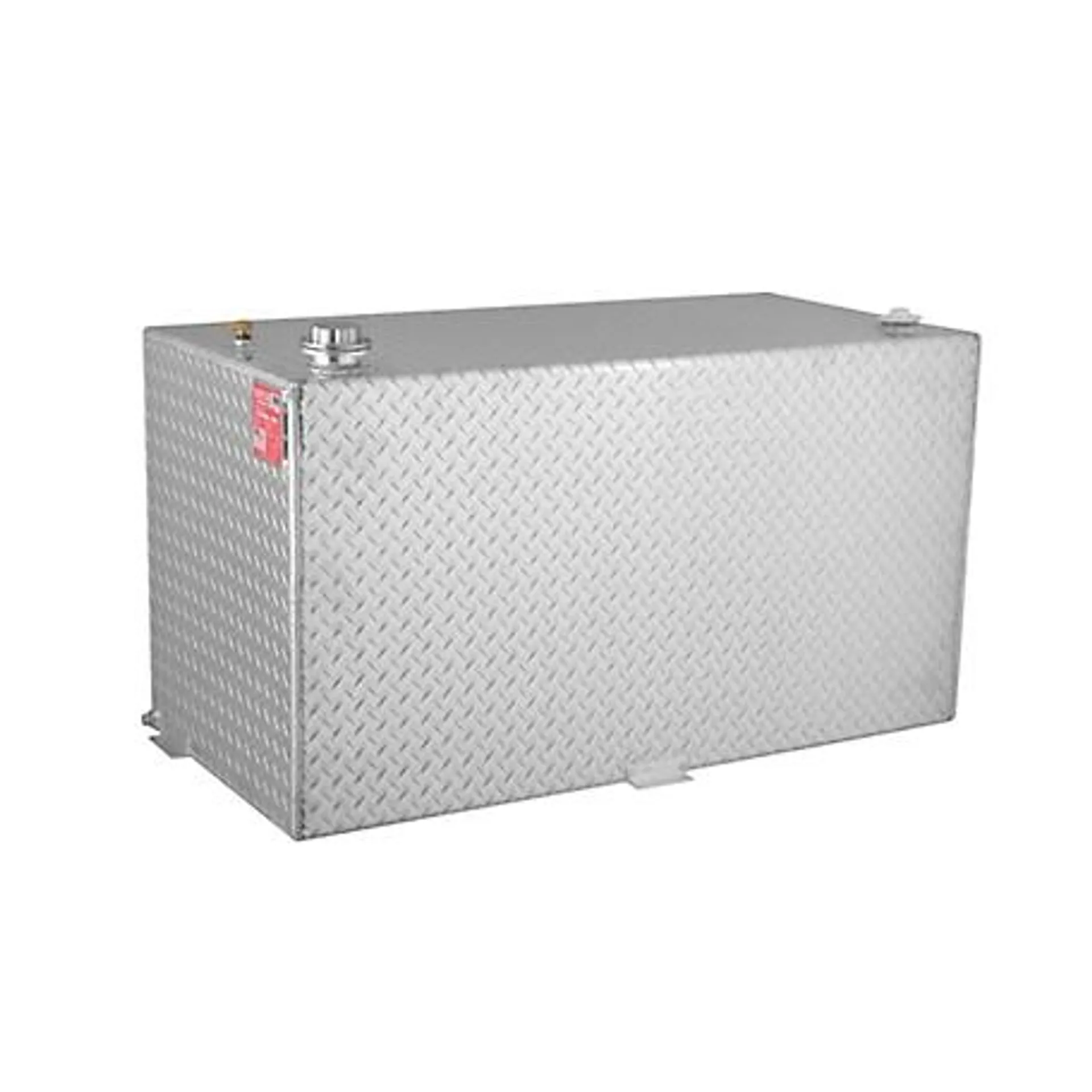 RDS 113 gal. Rectangular Fuel Transfer Tank Diamond Plate