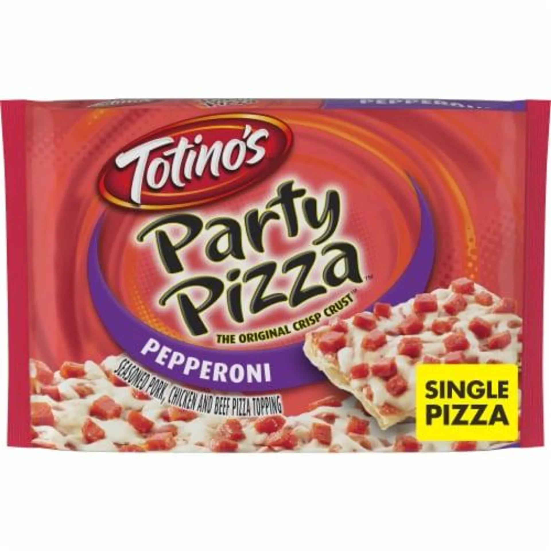 Totino's Party Pizza Pepperoni Thin Crust Frozen Pizza