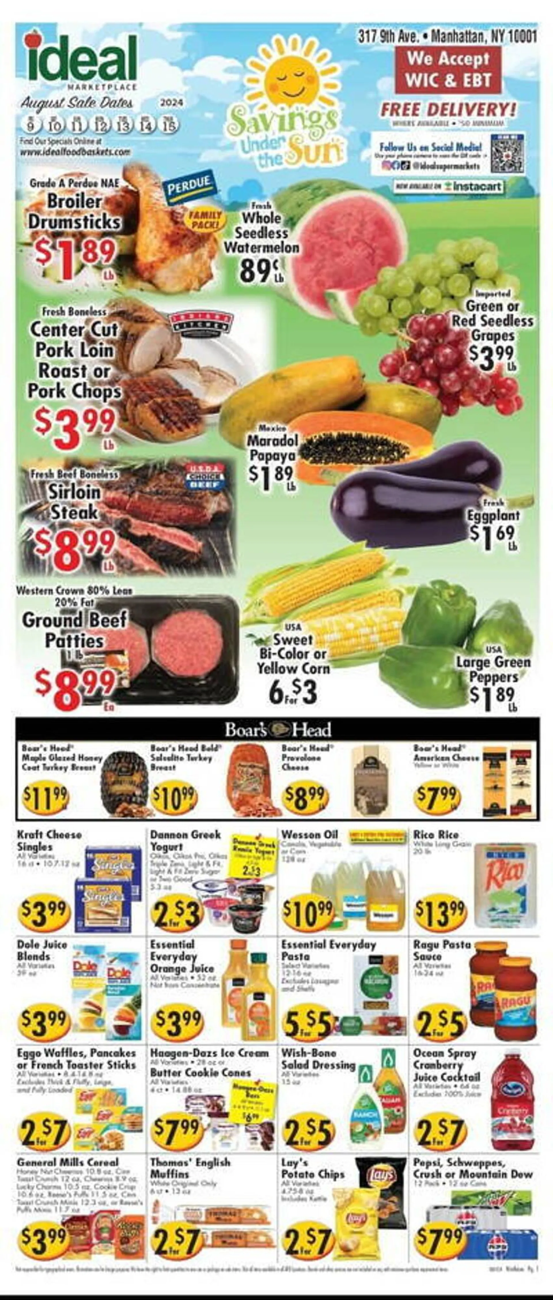 Ideal Food Basket Weekly Ad - 1