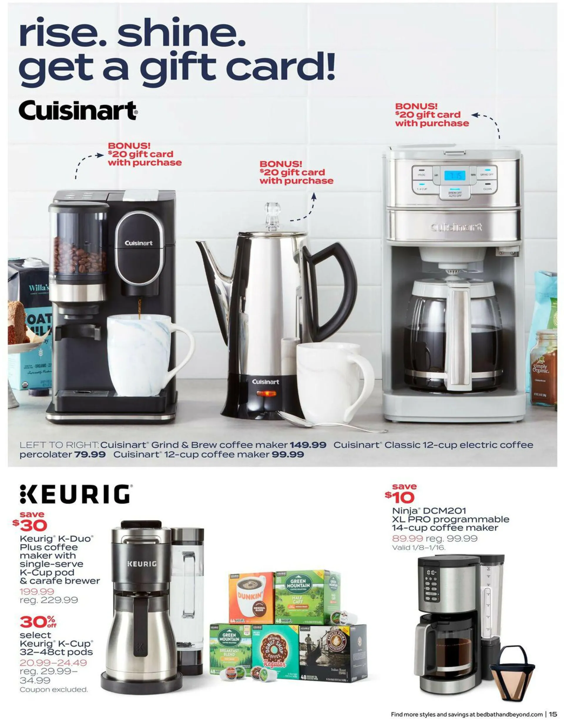 Bed Bath and Beyond Current weekly ad - 15