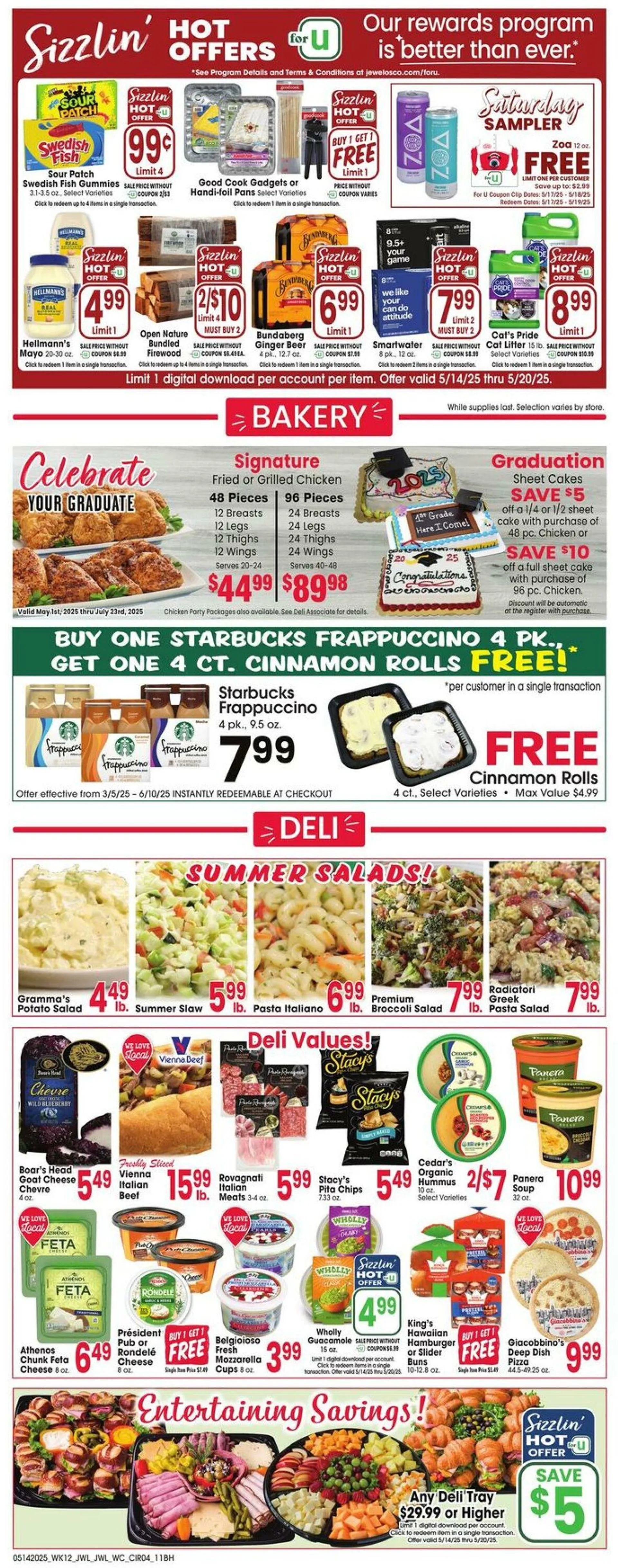 Weekly ad Jewel Osco Current weekly ad from May 14 to May 20 2025 - Page 4
