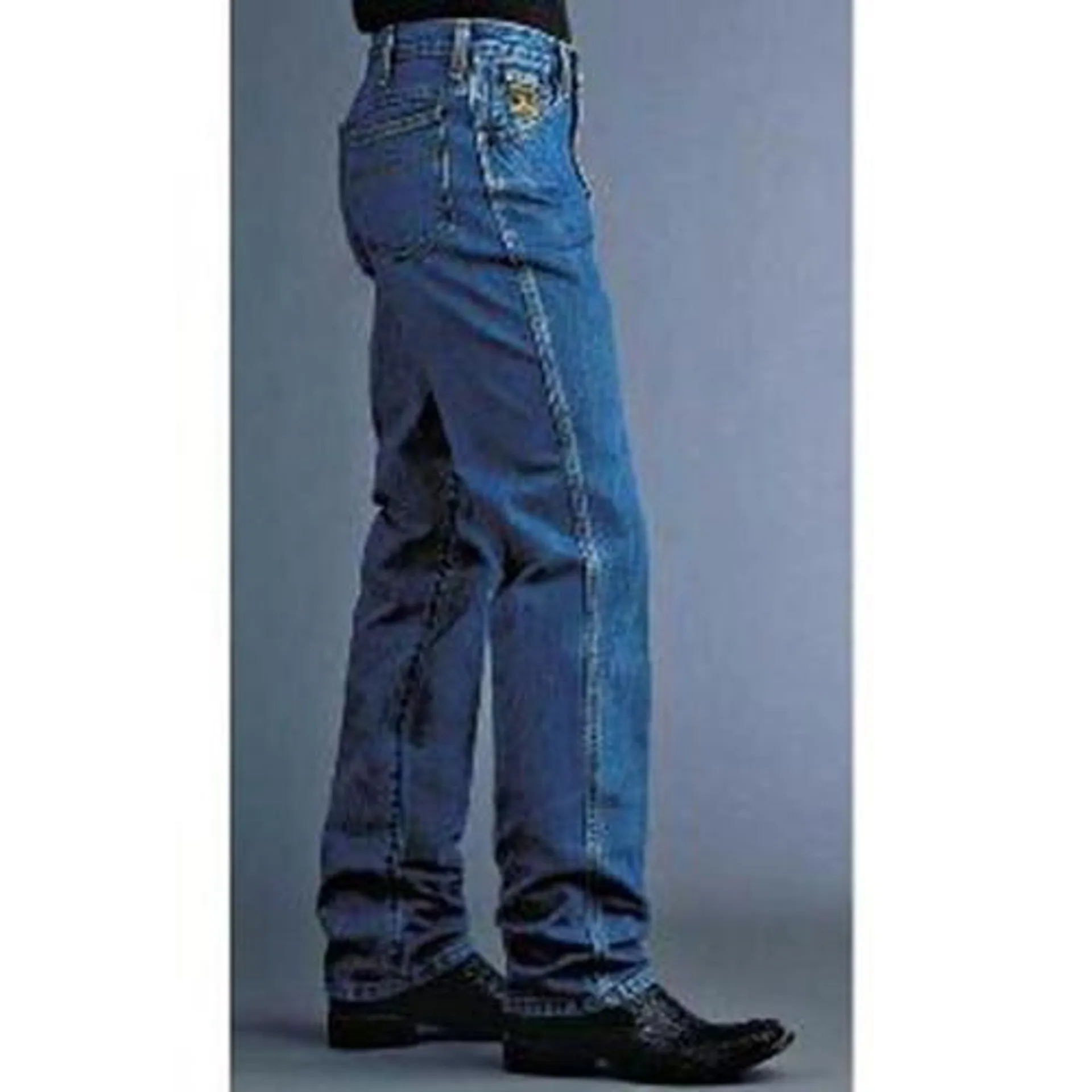 Cinch - Men's Green Label Relaxed Original Fit Jeans - Dark Blue