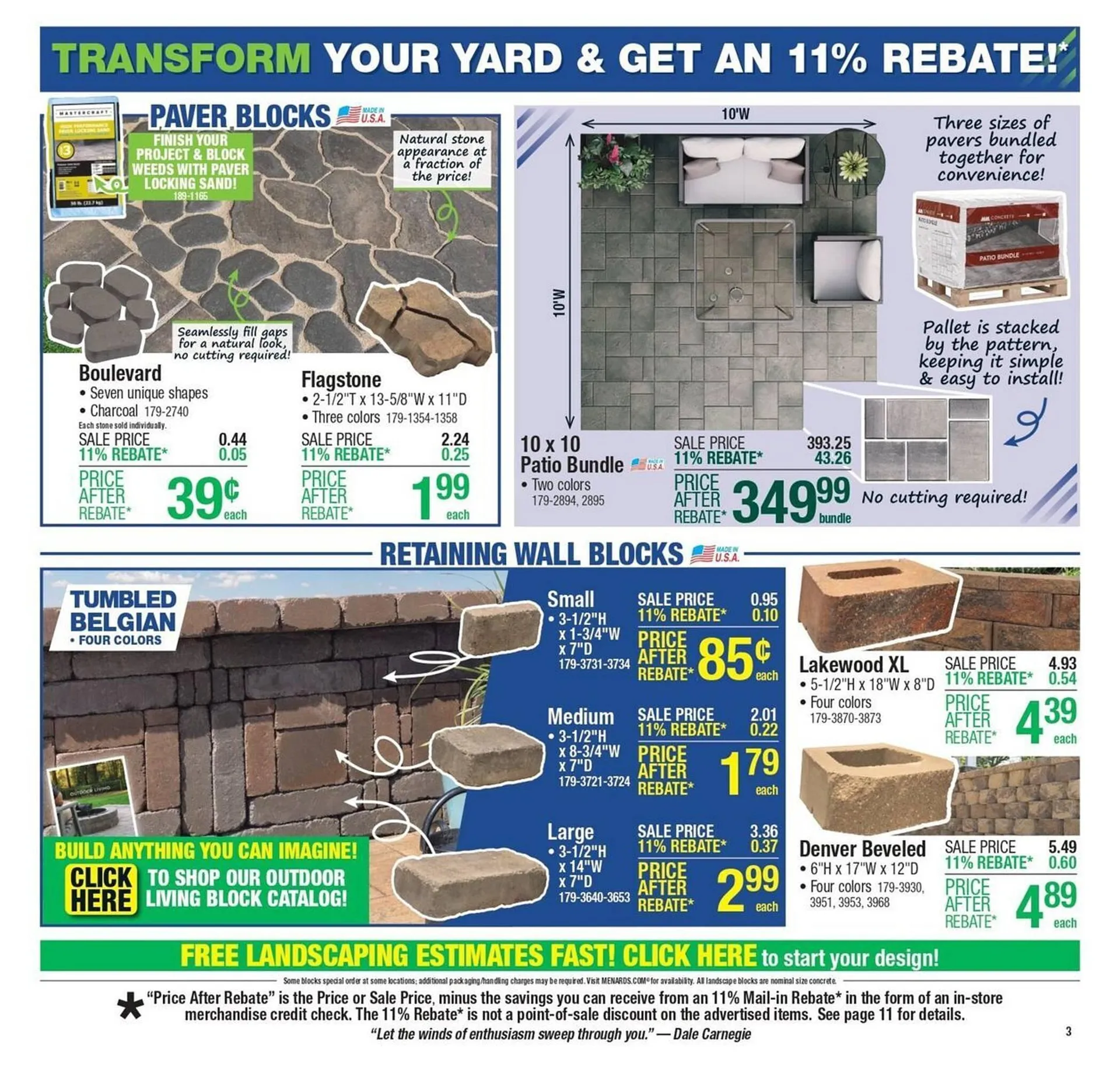 Weekly ad Menards Weekly Ad from July 17 to July 17 2025 - Page 3