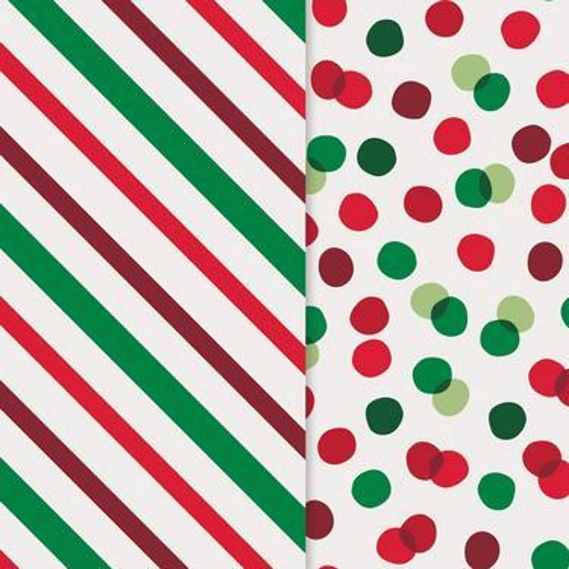 Christmas-Printed Gift Tissue Paper, 20in x 20in, 8 Sheets