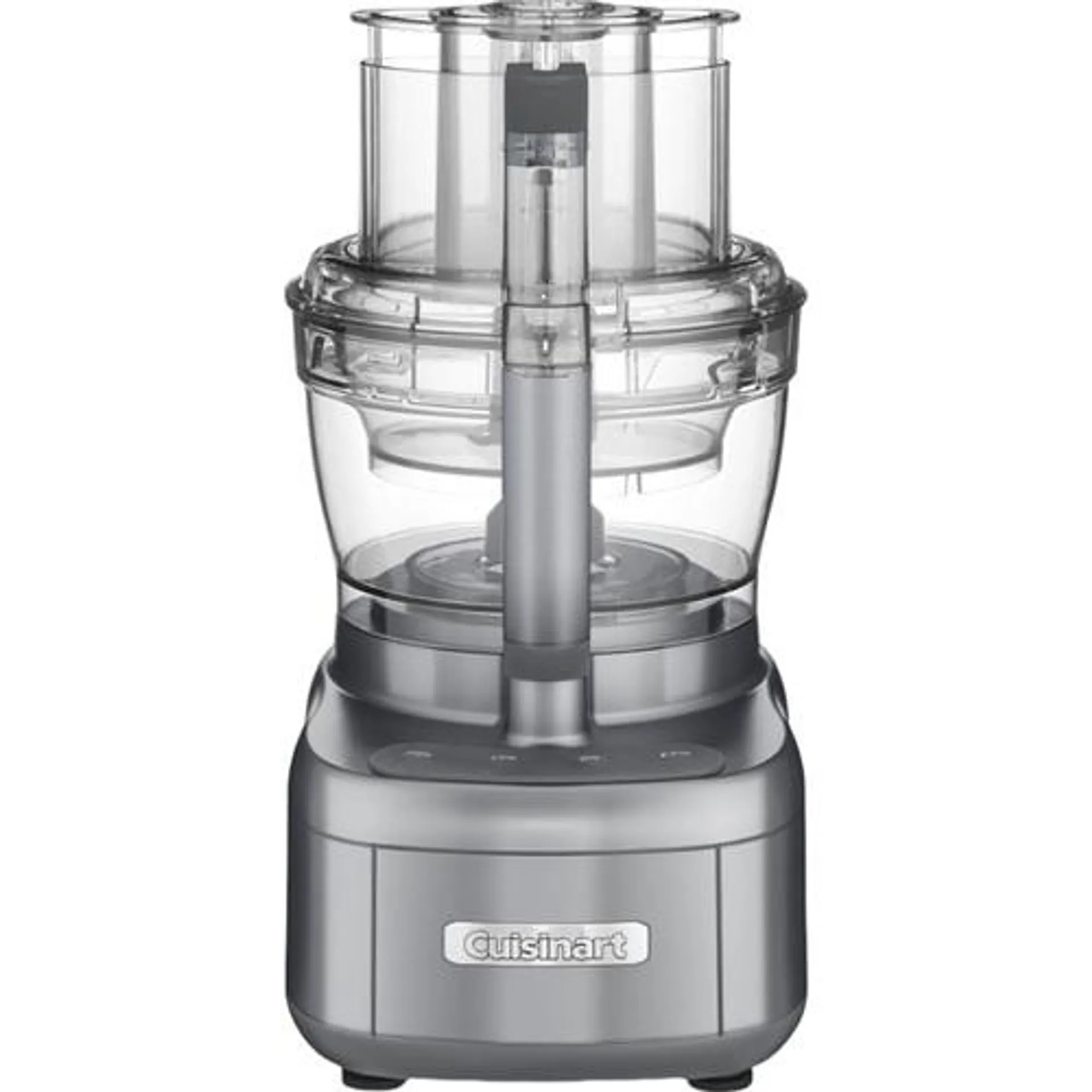 Cuisinart Elemental Food Processor with 11-Cup and 4.5-Cup Workbowls, Gunmetal FP-2GM