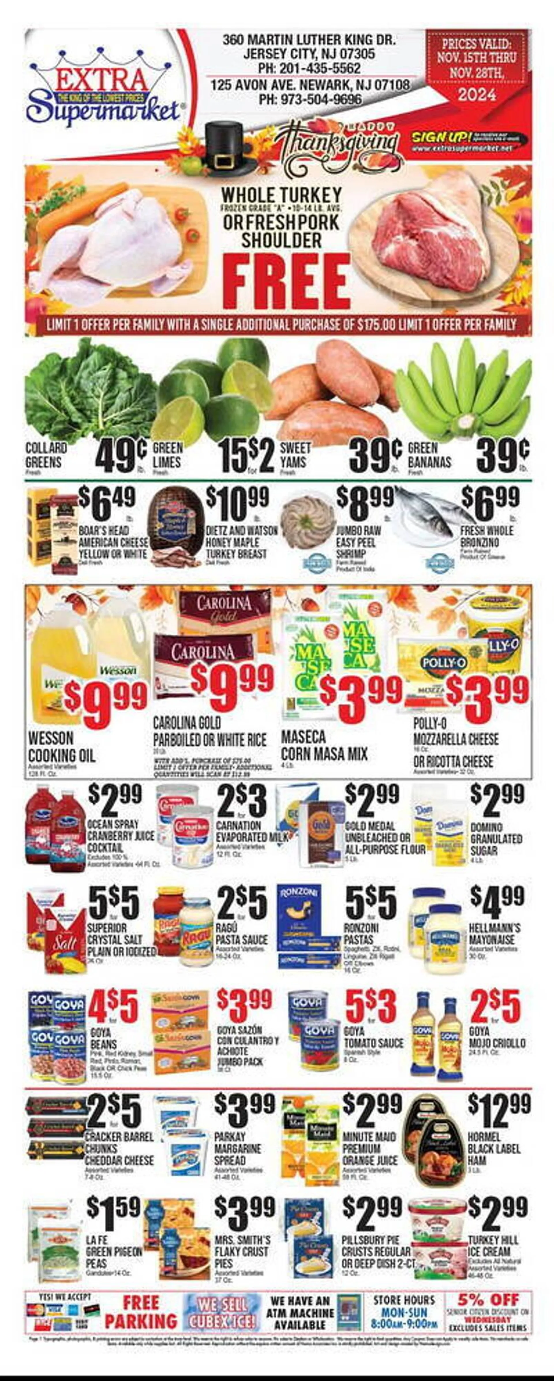 Extra Supermarket Weekly Ad - 1