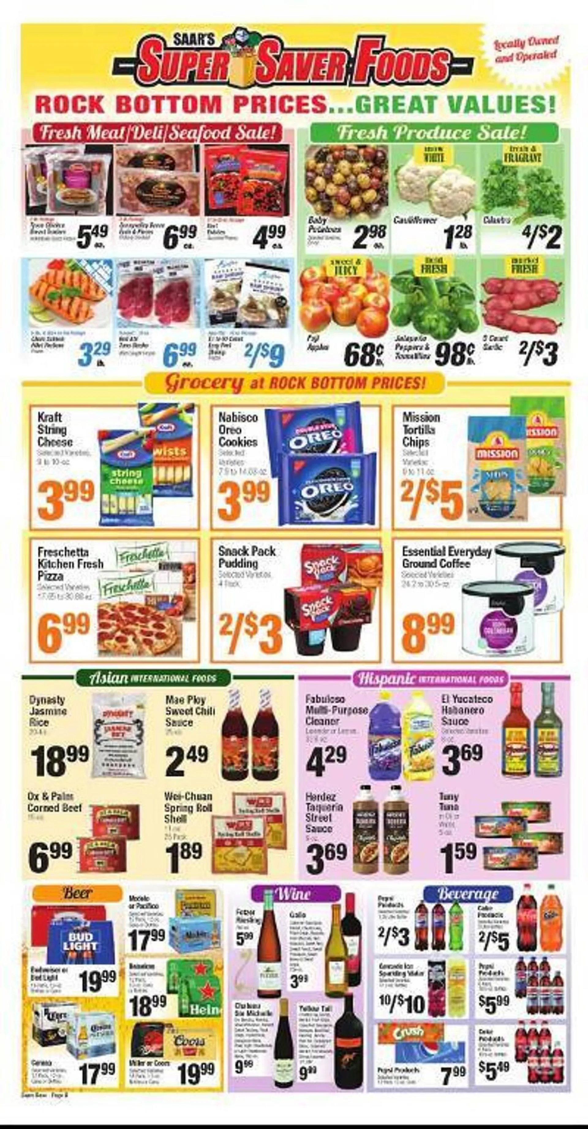 Weekly ad Super Saver Weekly Ad from April 10 to April 16 2024 - Page 2
