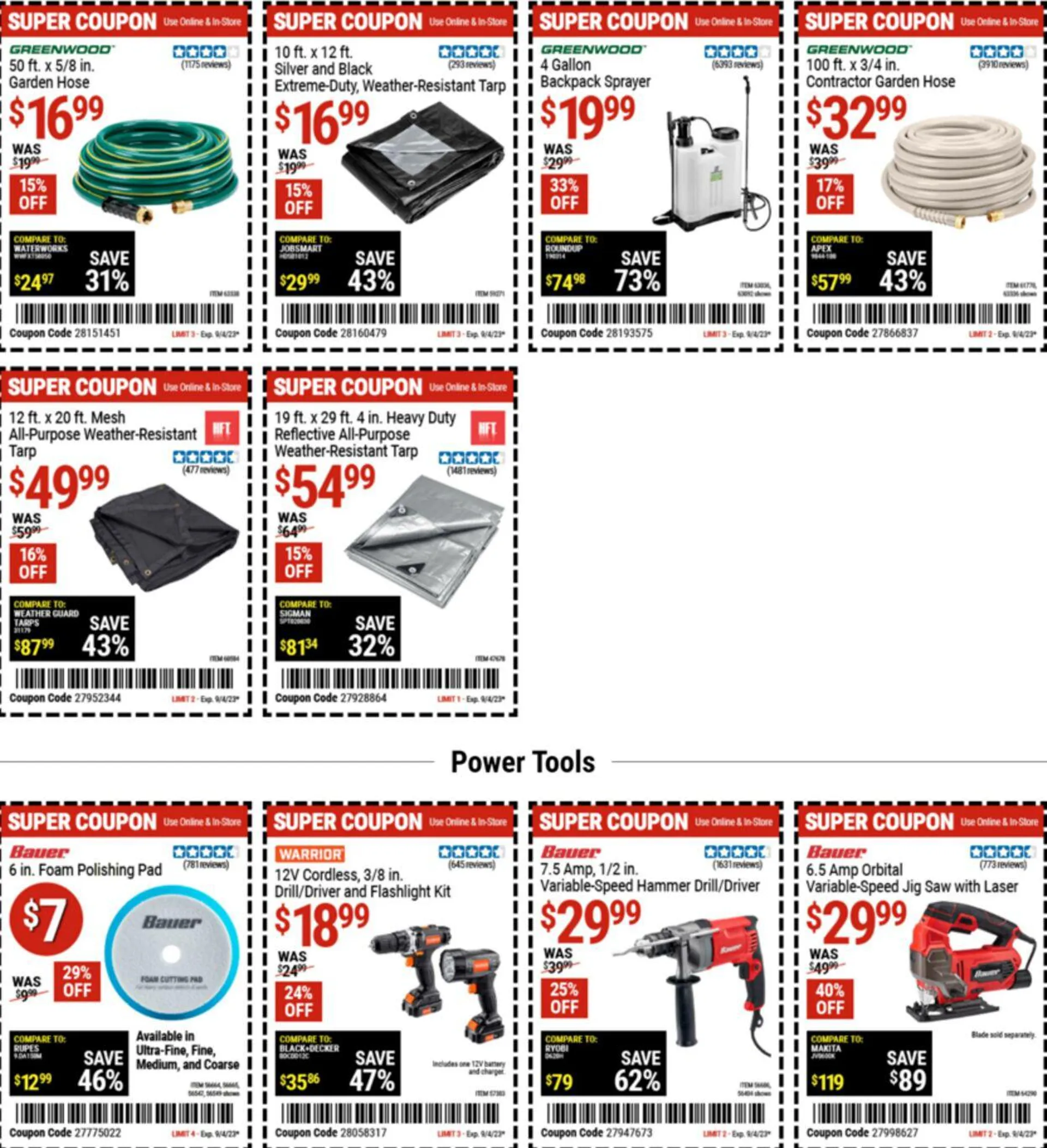 Harbor Freight - 8