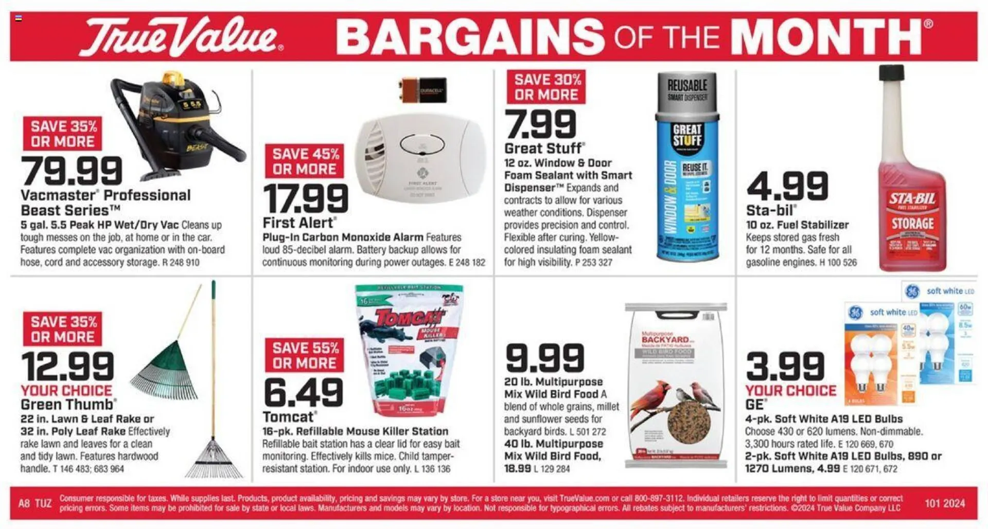 Weekly ad True Value Weekly Ad from September 27 to October 27 2024 - Page 8