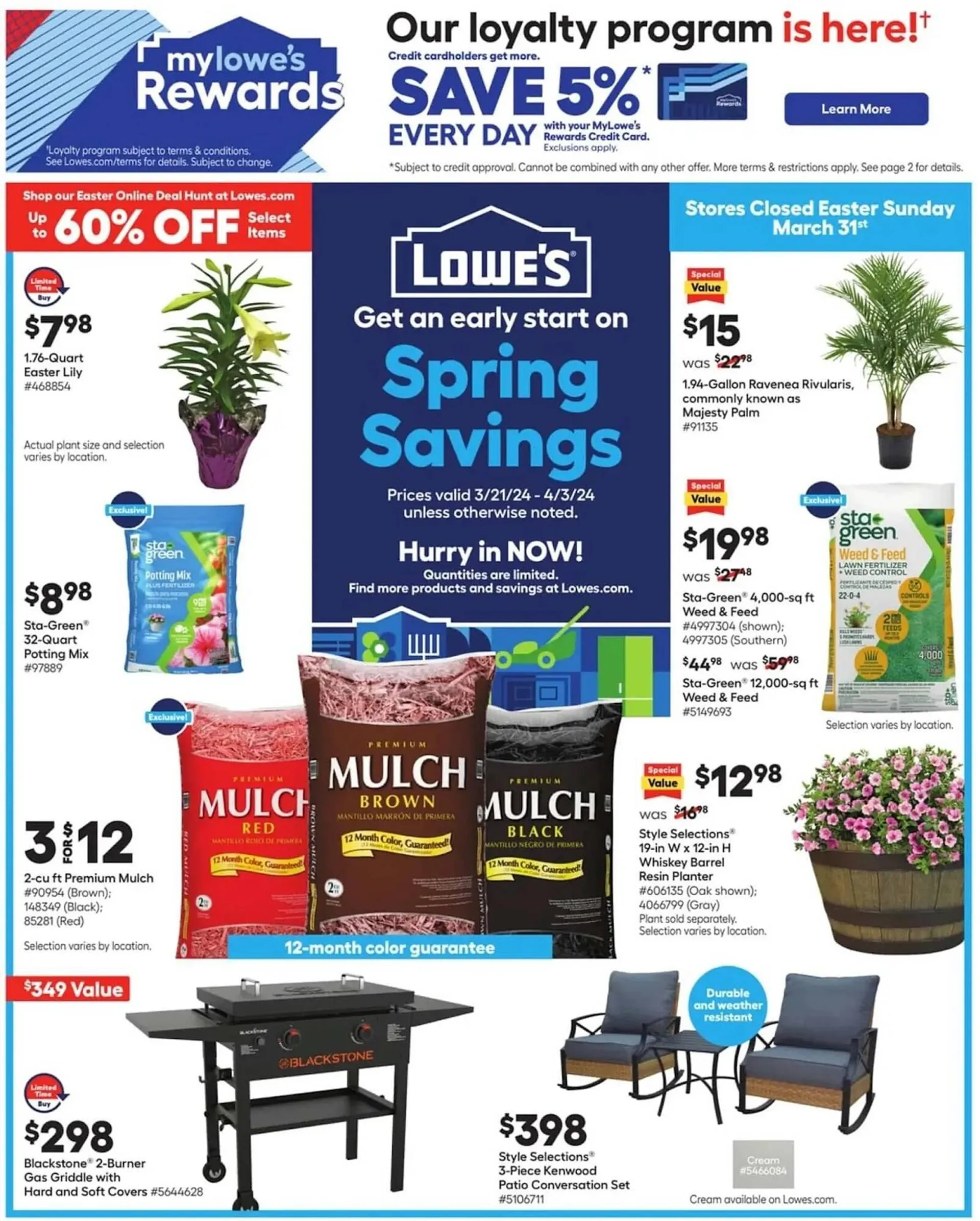 Weekly ad Lowes Foods Weekly Ad from March 21 to March 27 2024 - Page 