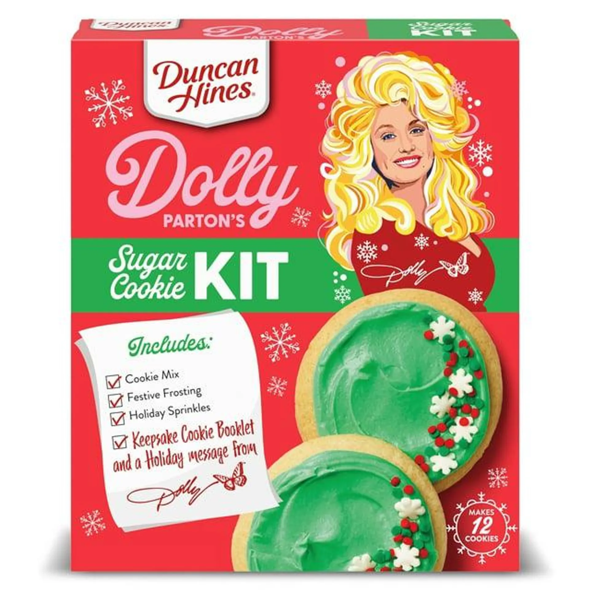 Duncan Hines Dolly Parton's Sugar Cookie Mix, 16 oz.