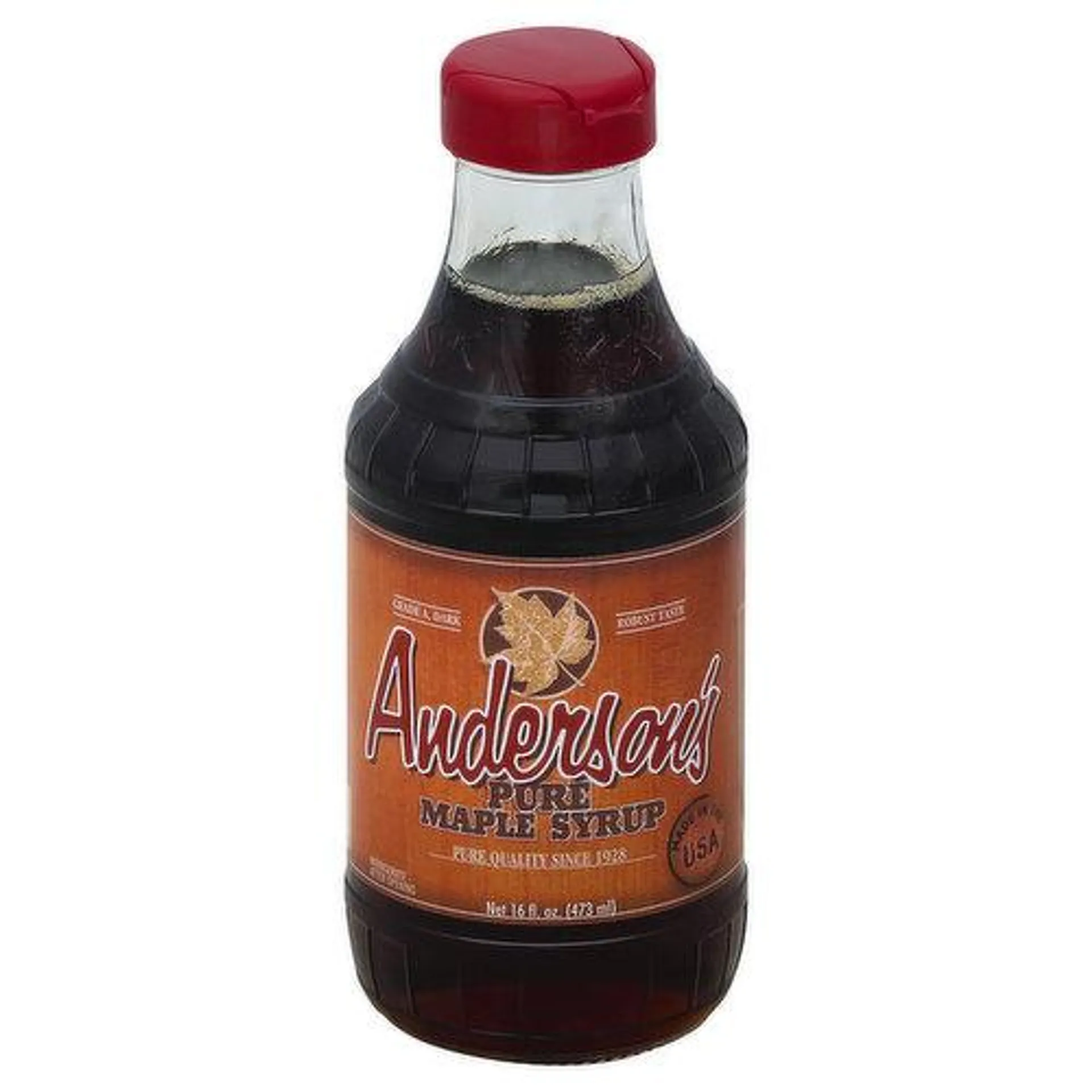 Anderson's Maple Syrup, Pure - 16 Ounce
