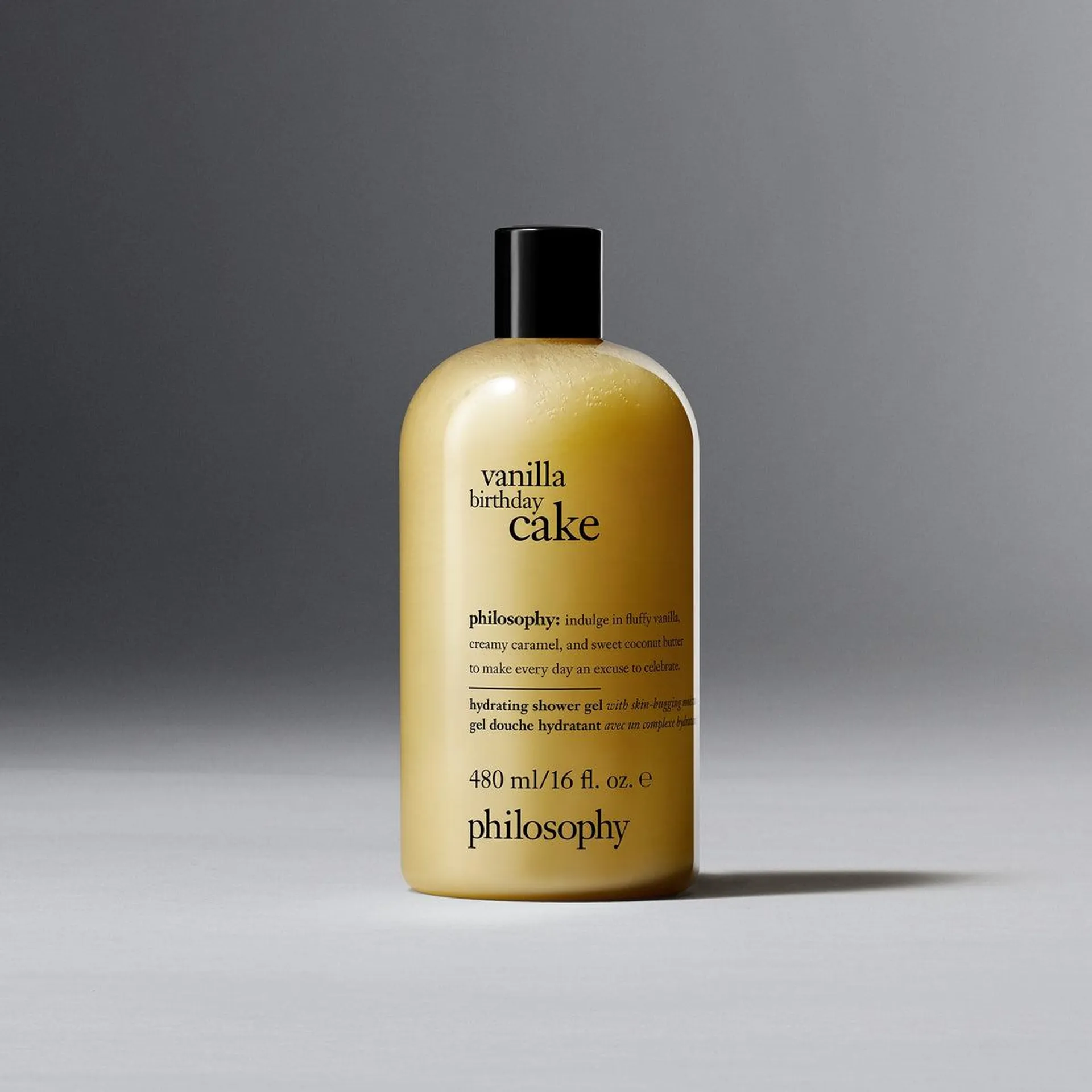 vanilla birthday cake hydrating shower gel