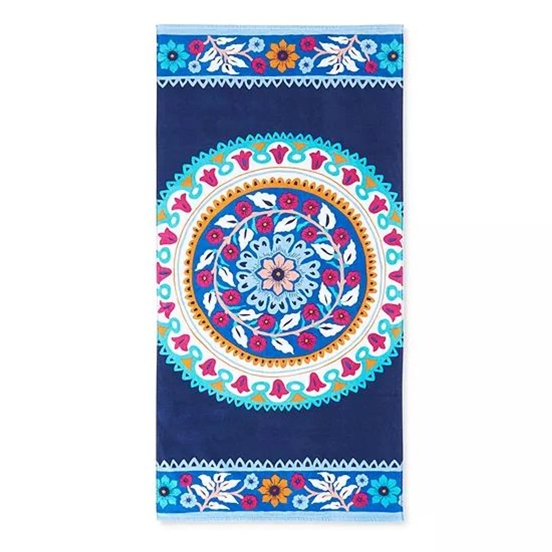 Distant Lands Xl Printed Medallion Beach Towel