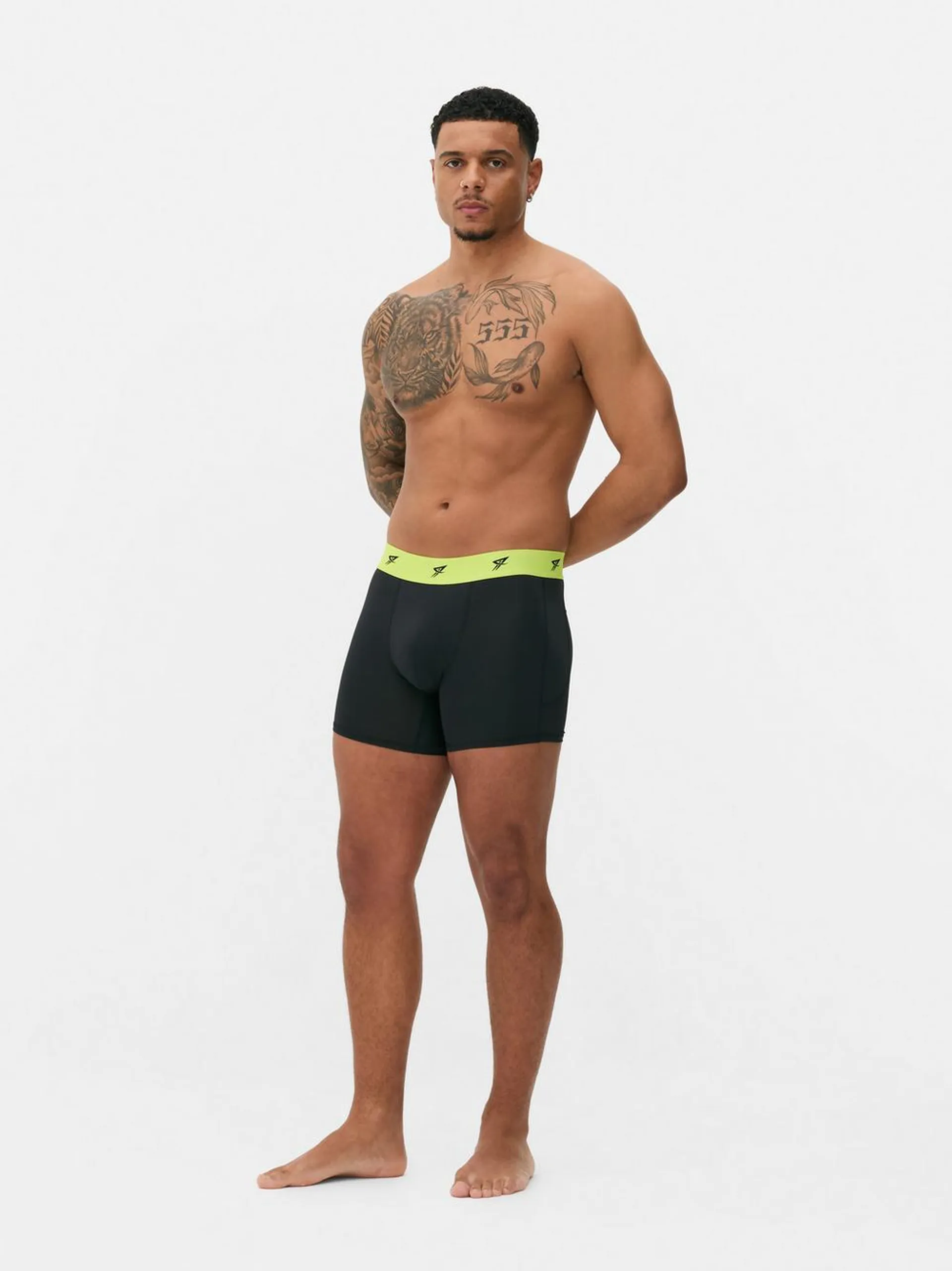 3-Pack Multi Gym Trunks