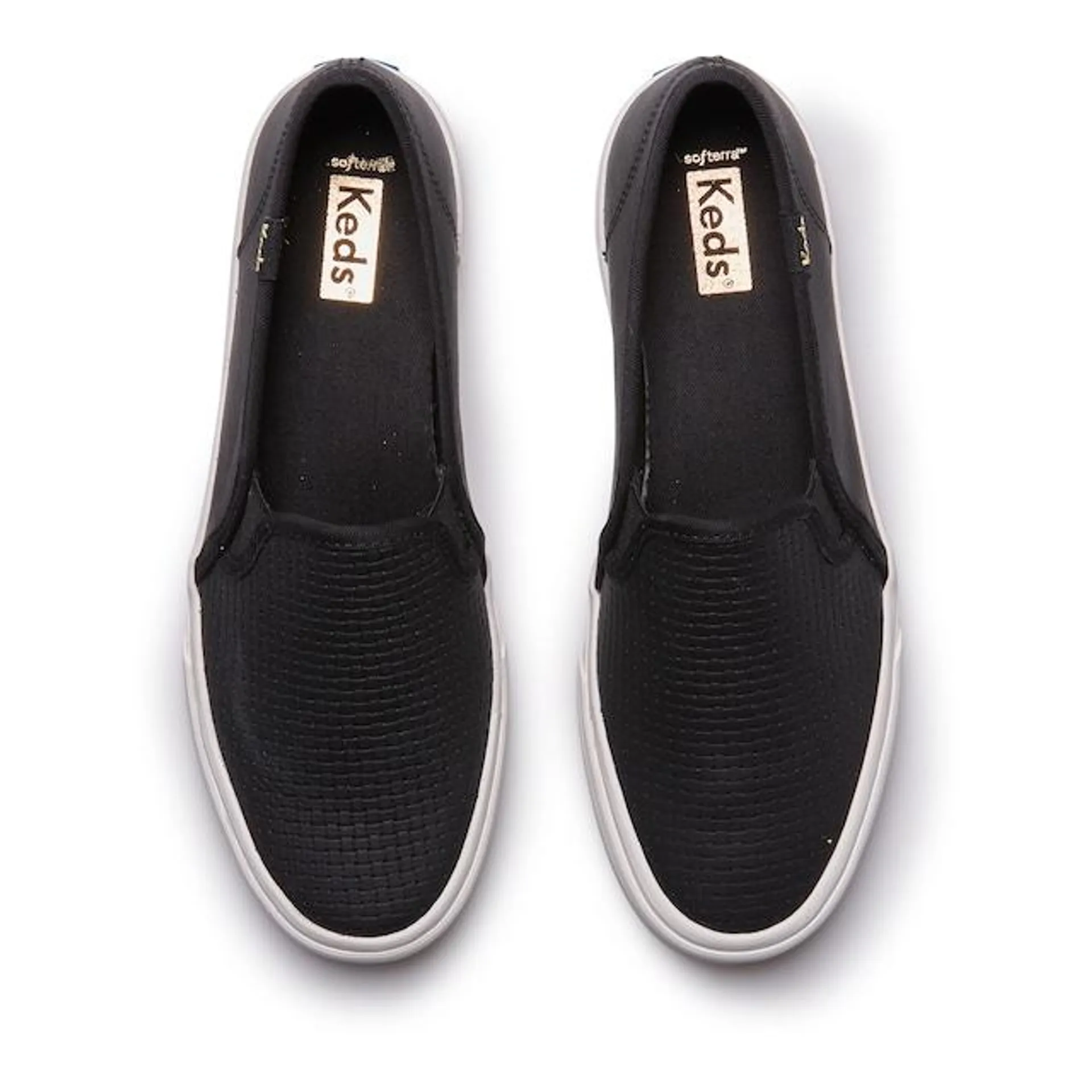 Keds Double Decker Emboss Leather Slip On