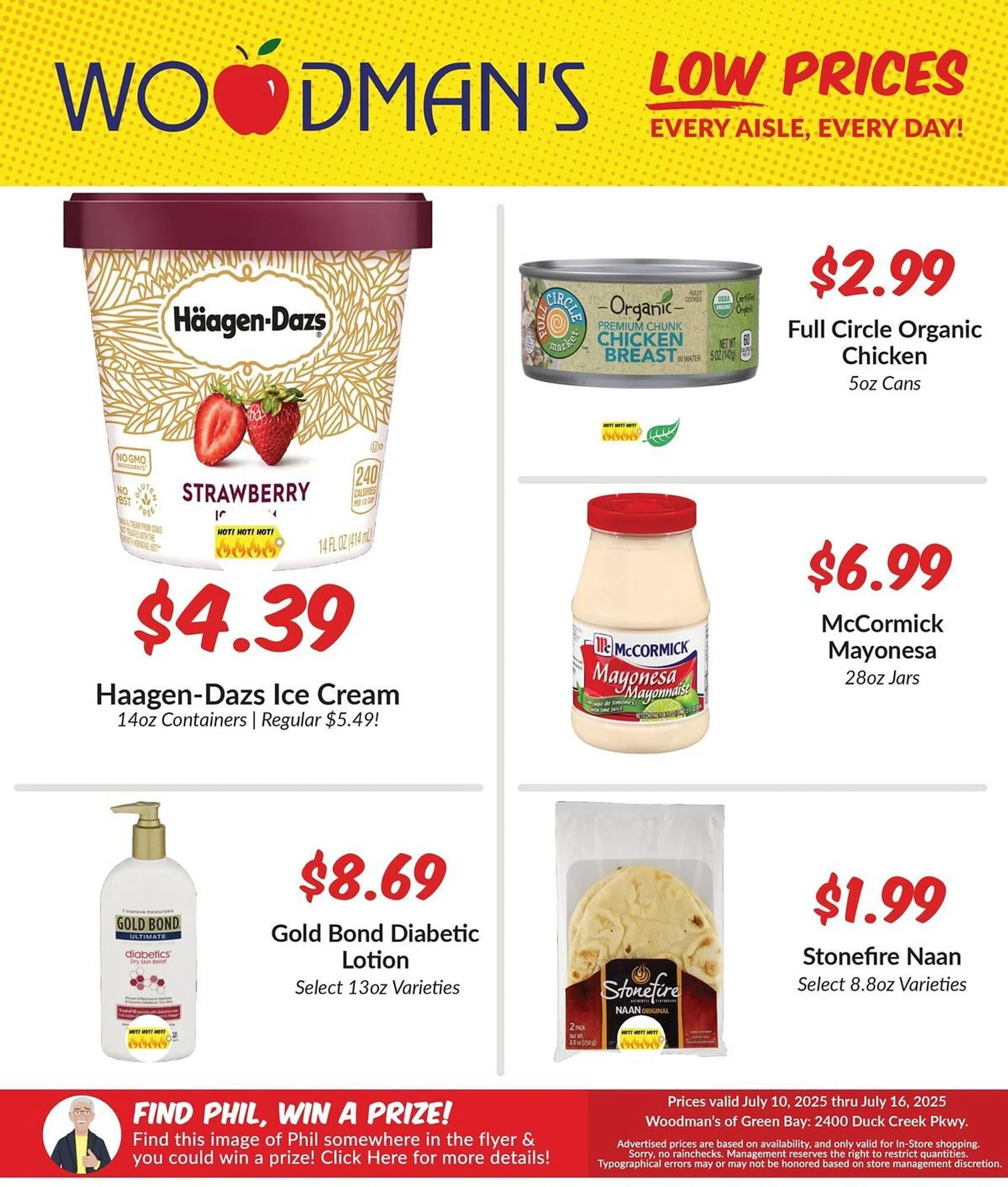 Weekly ad Woodman's Weekly Ad from July 10 to July 16 2025 - Page 1