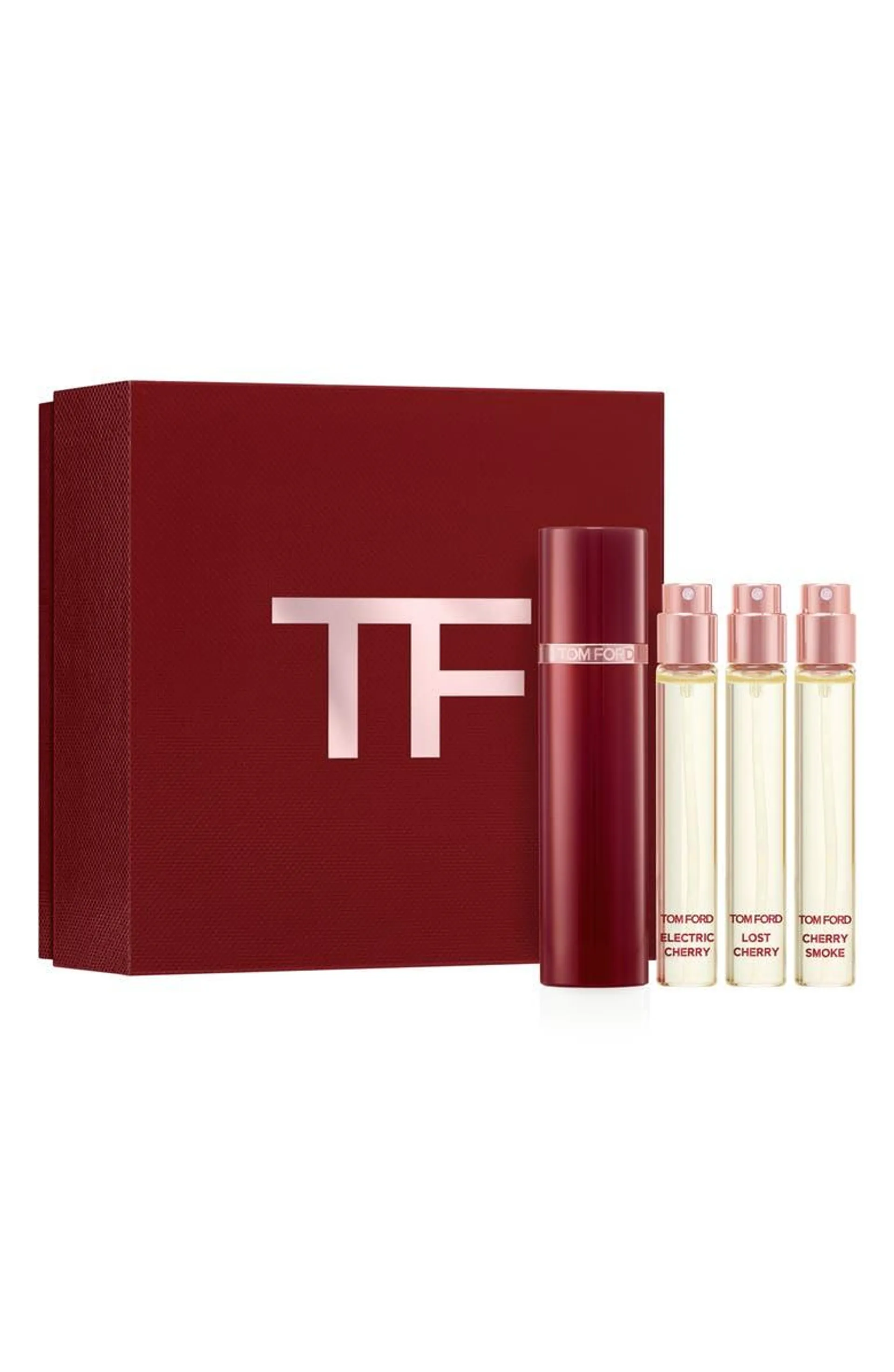 Private Blend Cherries Fragrance Travel Set & Atomizer $238 Value