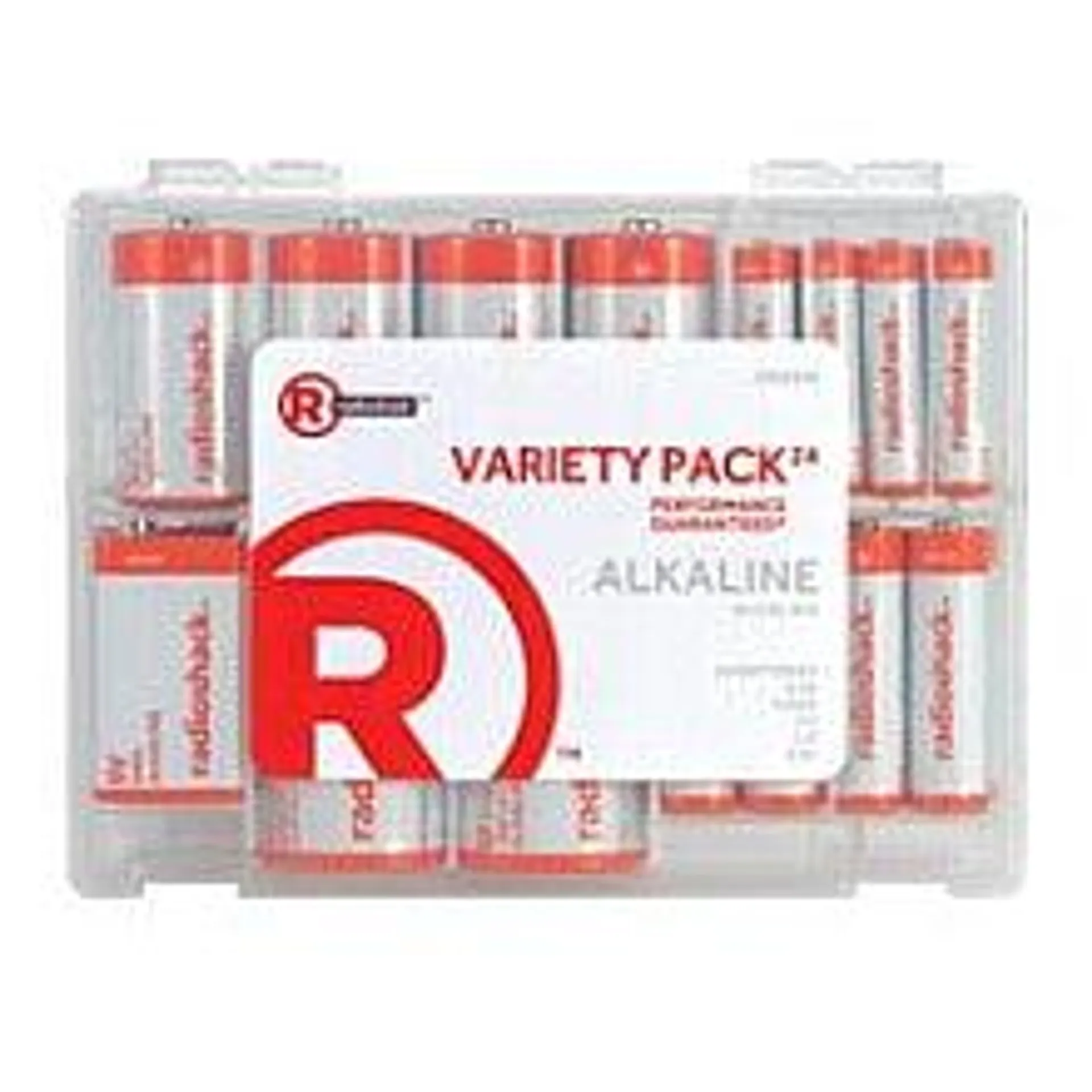RadioShack Alkaline Batteries Variety Combo Pack (24-Pack)