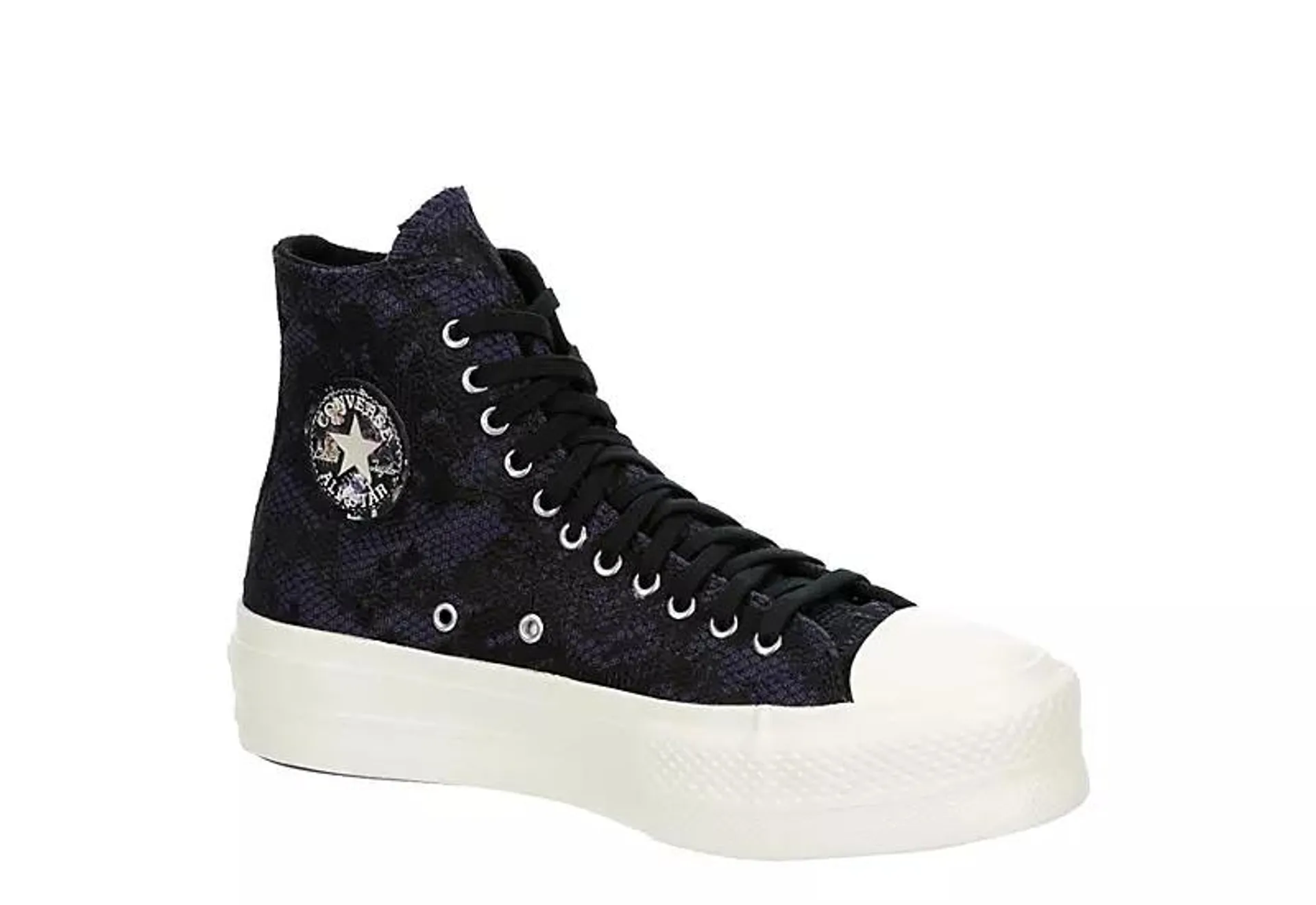 Converse Womens Chuck Taylor All Star High Top Platform Sneaker - Navy