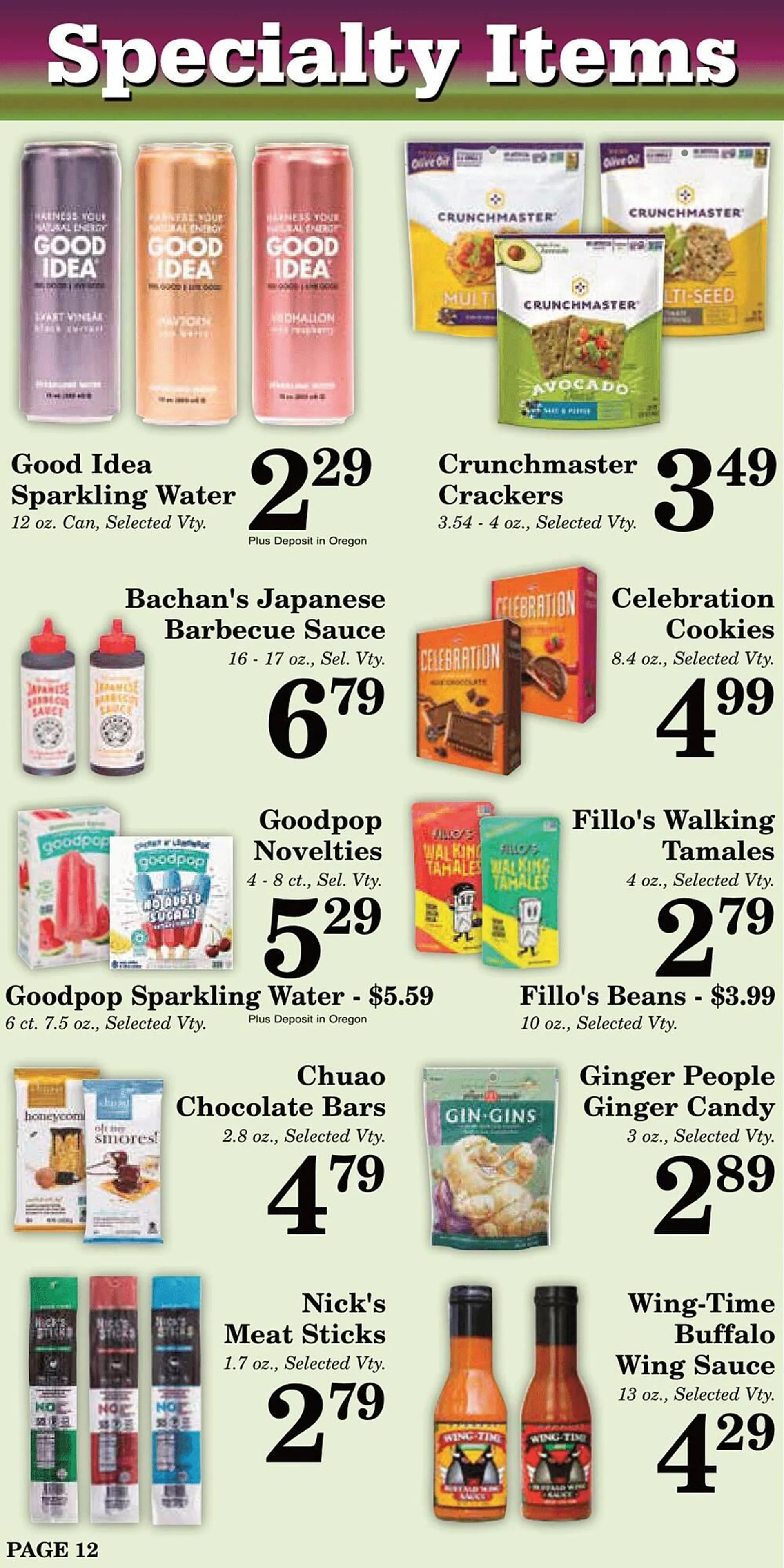 Weekly ad Harvest Foods ad from April 30 to May 27 2025 - Page 13