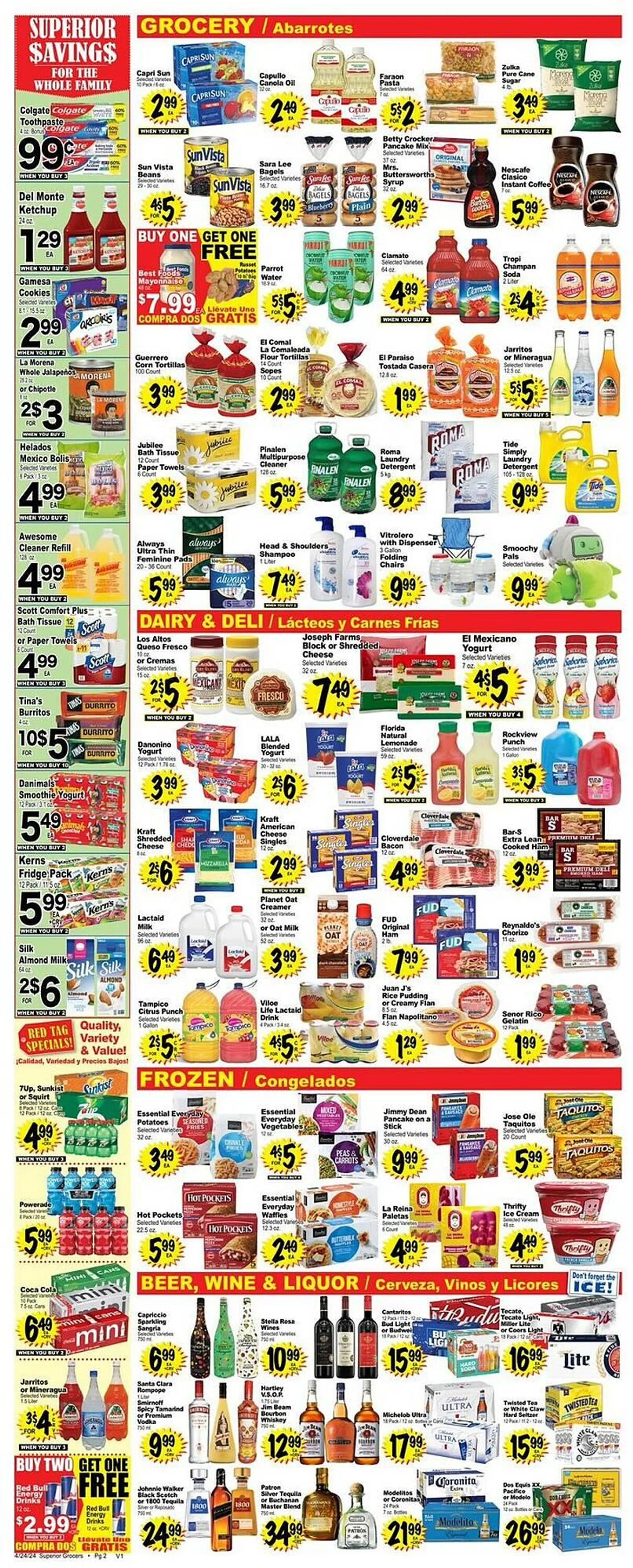 Superior Grocers Weekly Ad - 2
