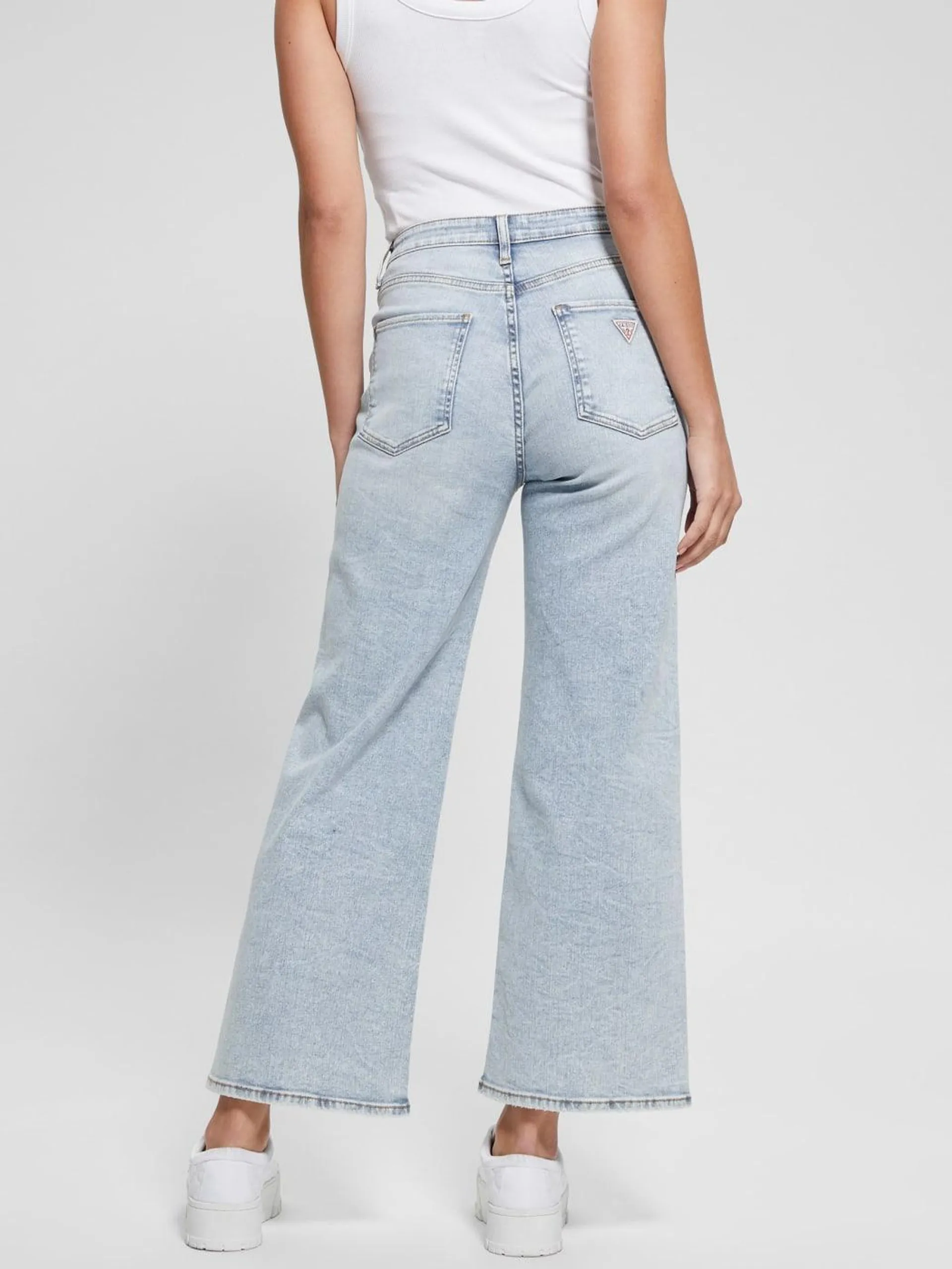 Ankle Wide-Leg Jeans