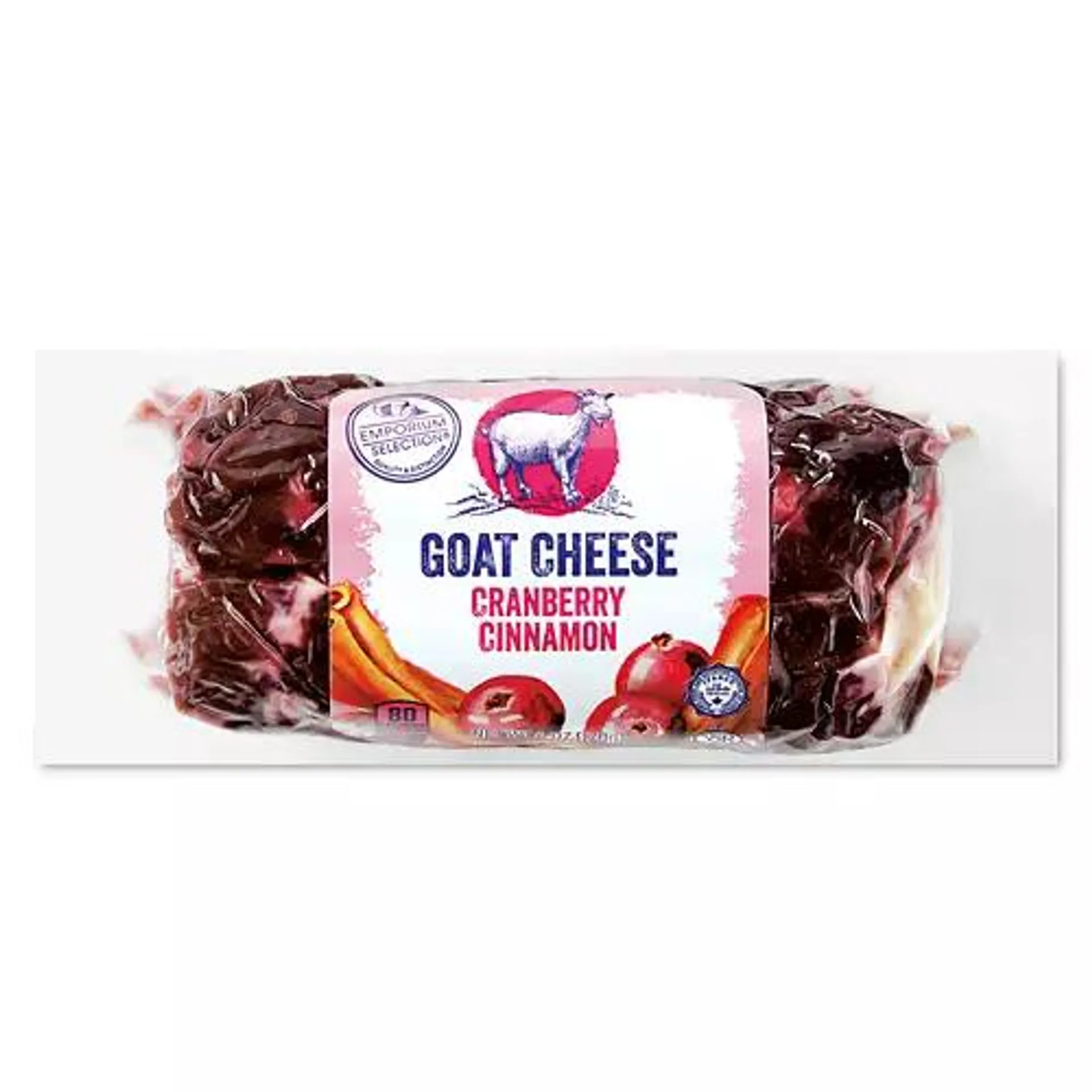 Cranberry Cinnamon Flavored Goat Cheese Log, 6 oz