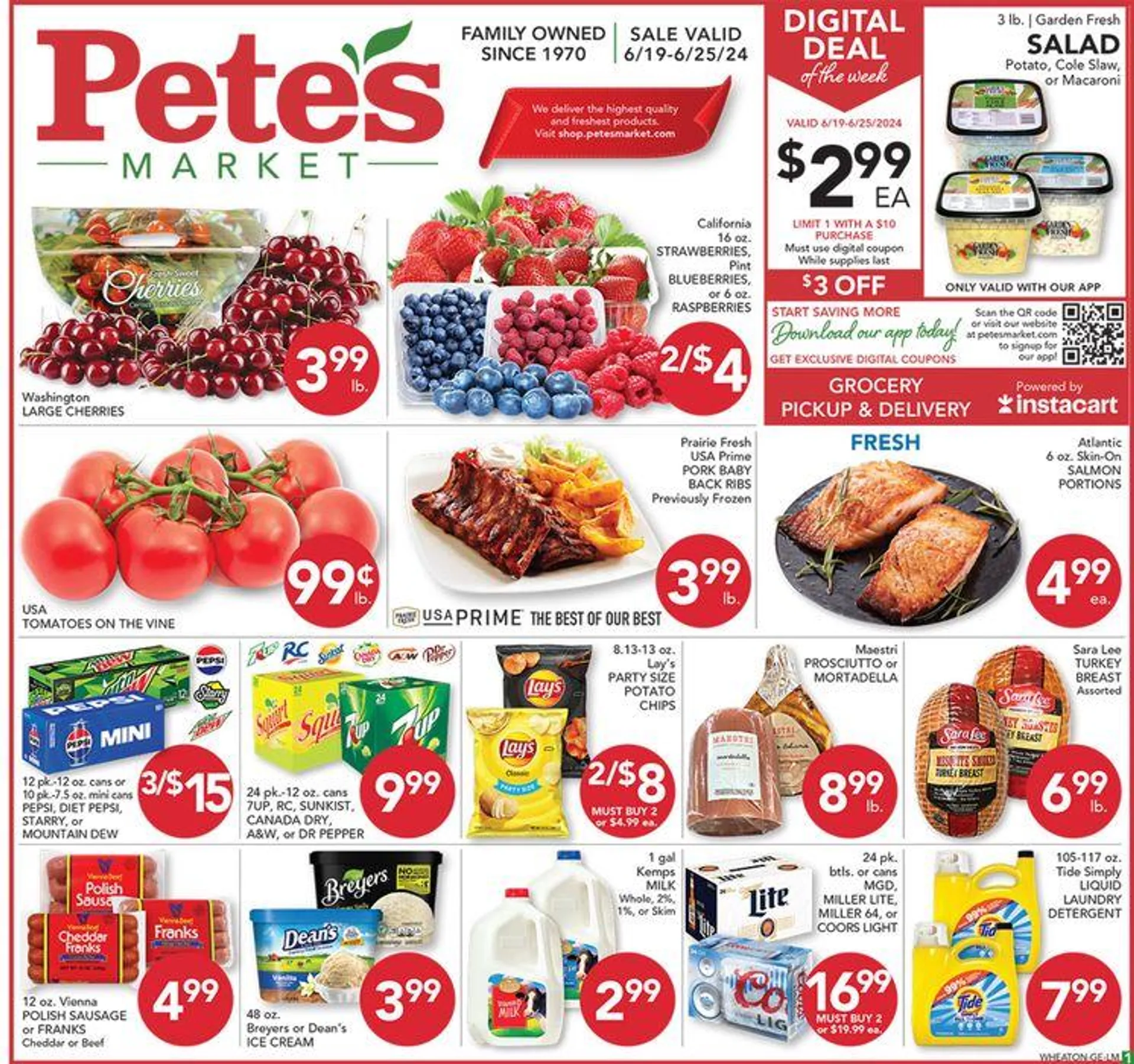 Weekly ad New Weekly Ad from June 19 to June 25 2024 - Page 1