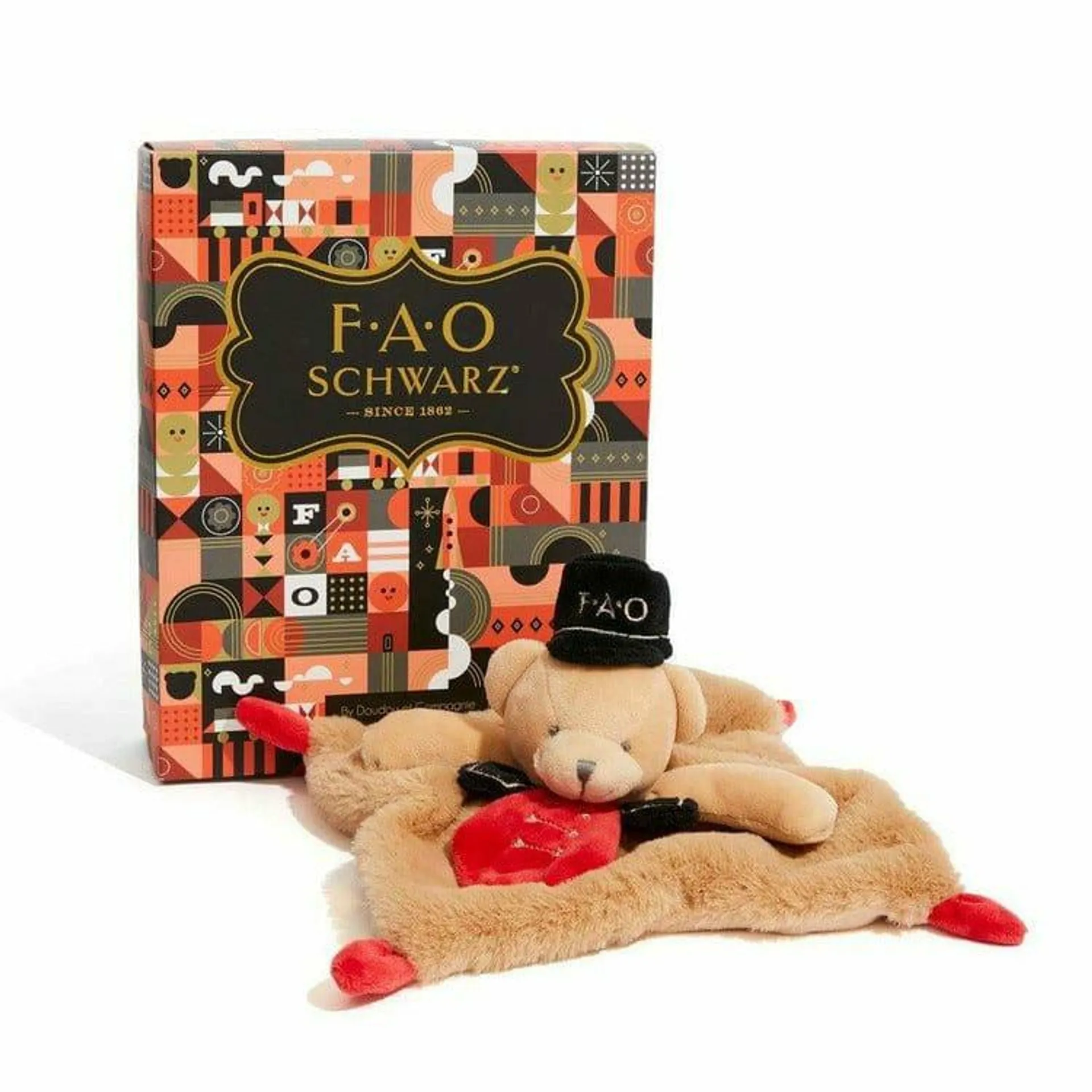 FAO Holiday Bear Baby Rag
