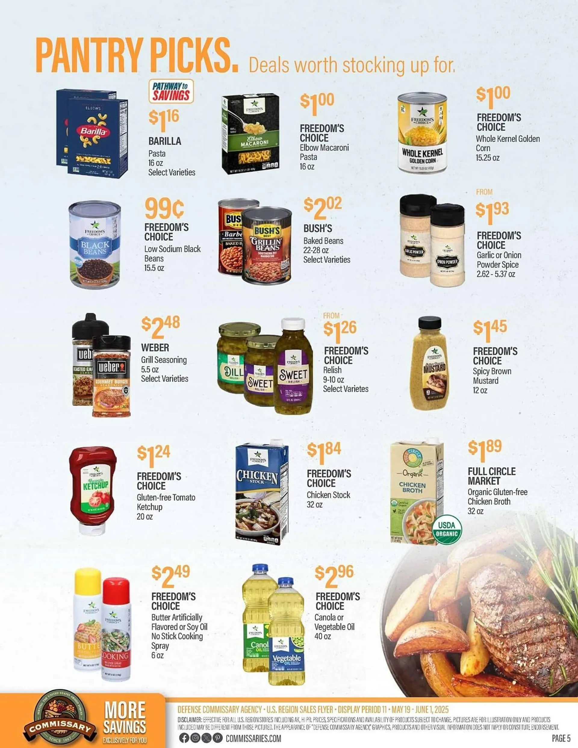 Weekly ad Commissary Weekly Ad from May 20 to May 21 2025 - Page 5