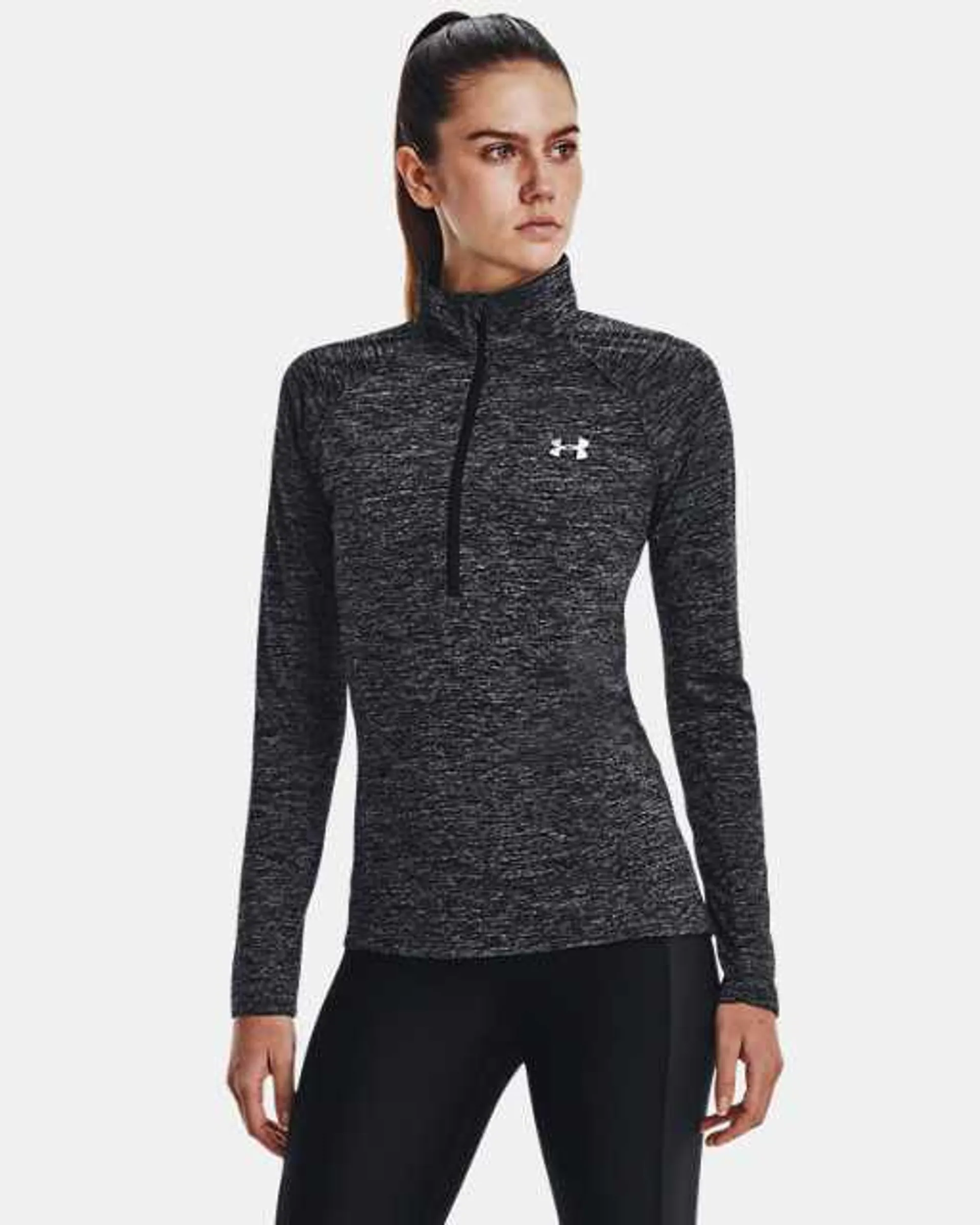 Women's UA Tech™ Twist ½ Zip