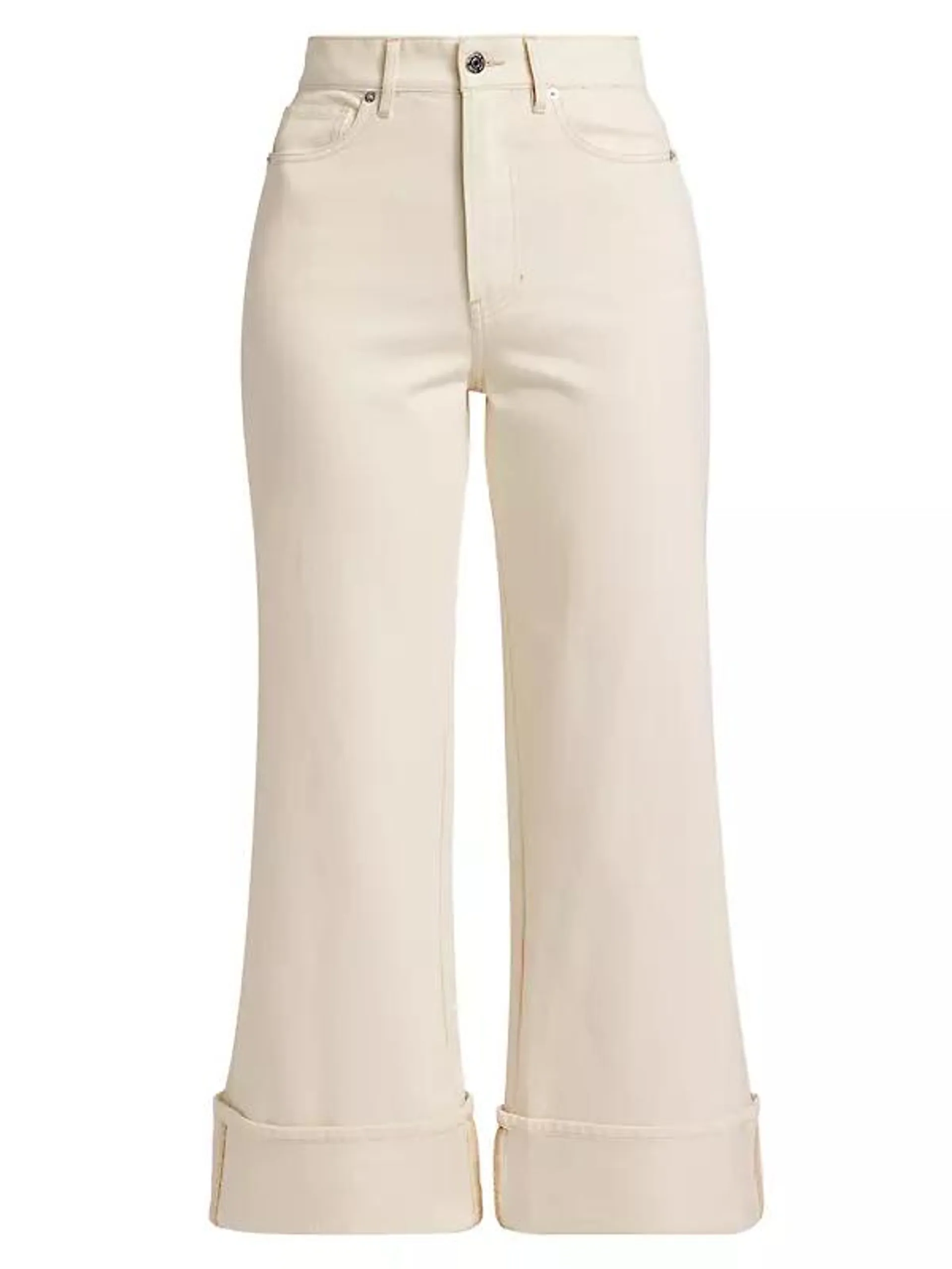 Taylor Cropped Cuffed Jeans