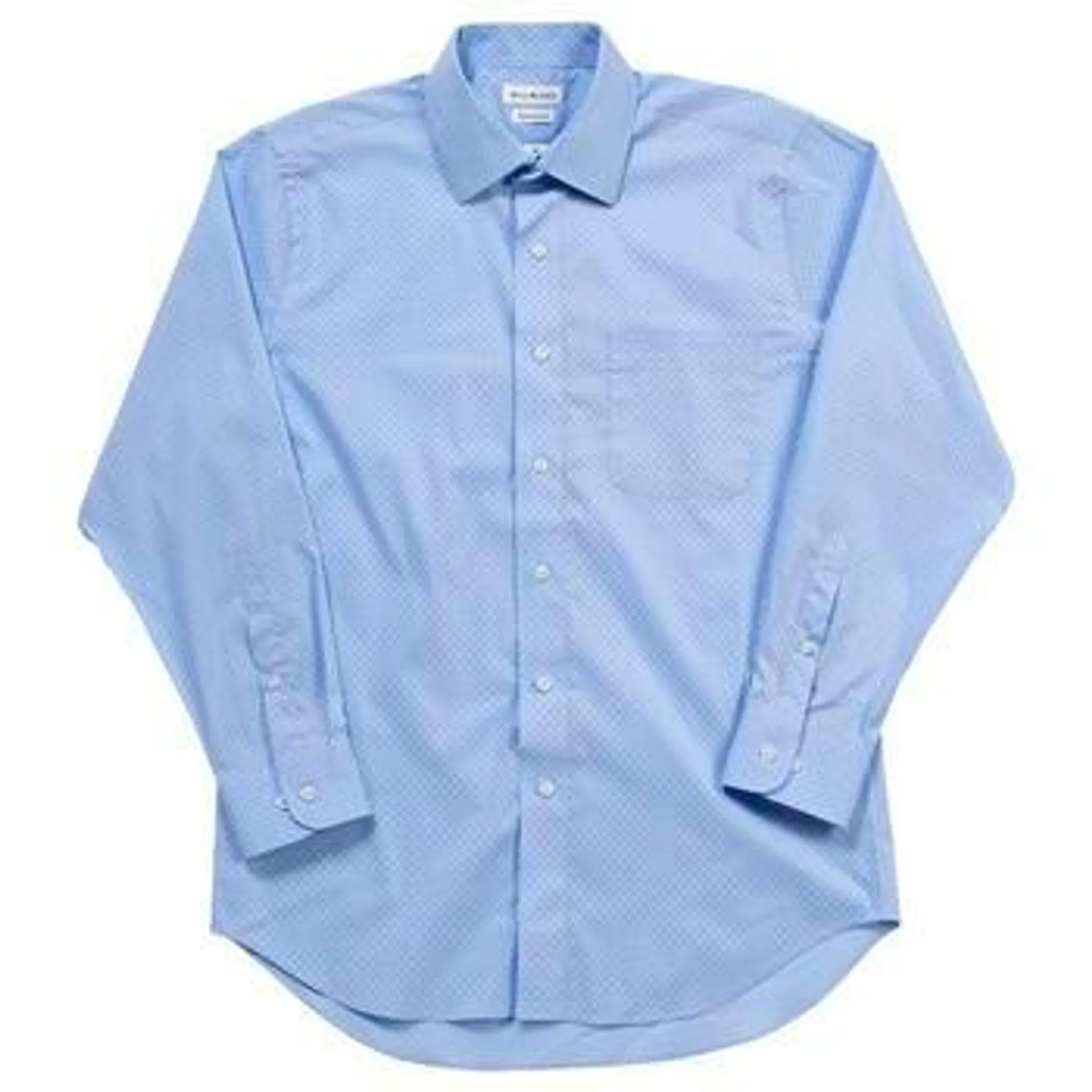 Mens Bill Blass Regular Fit Dress Shirt - Blue Flower