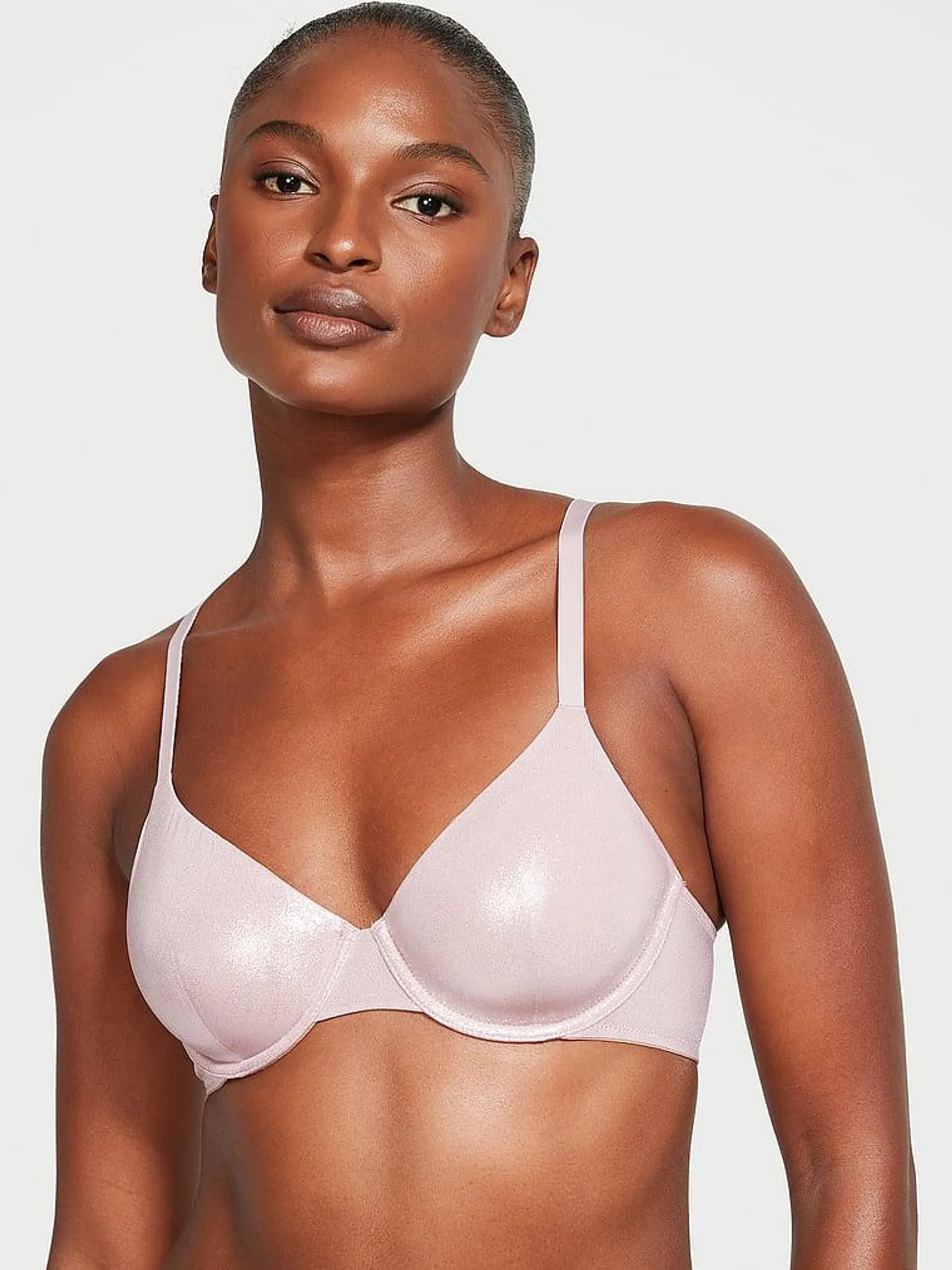 Angelight Lightly Lined Shimmer Full-Coverage Bra