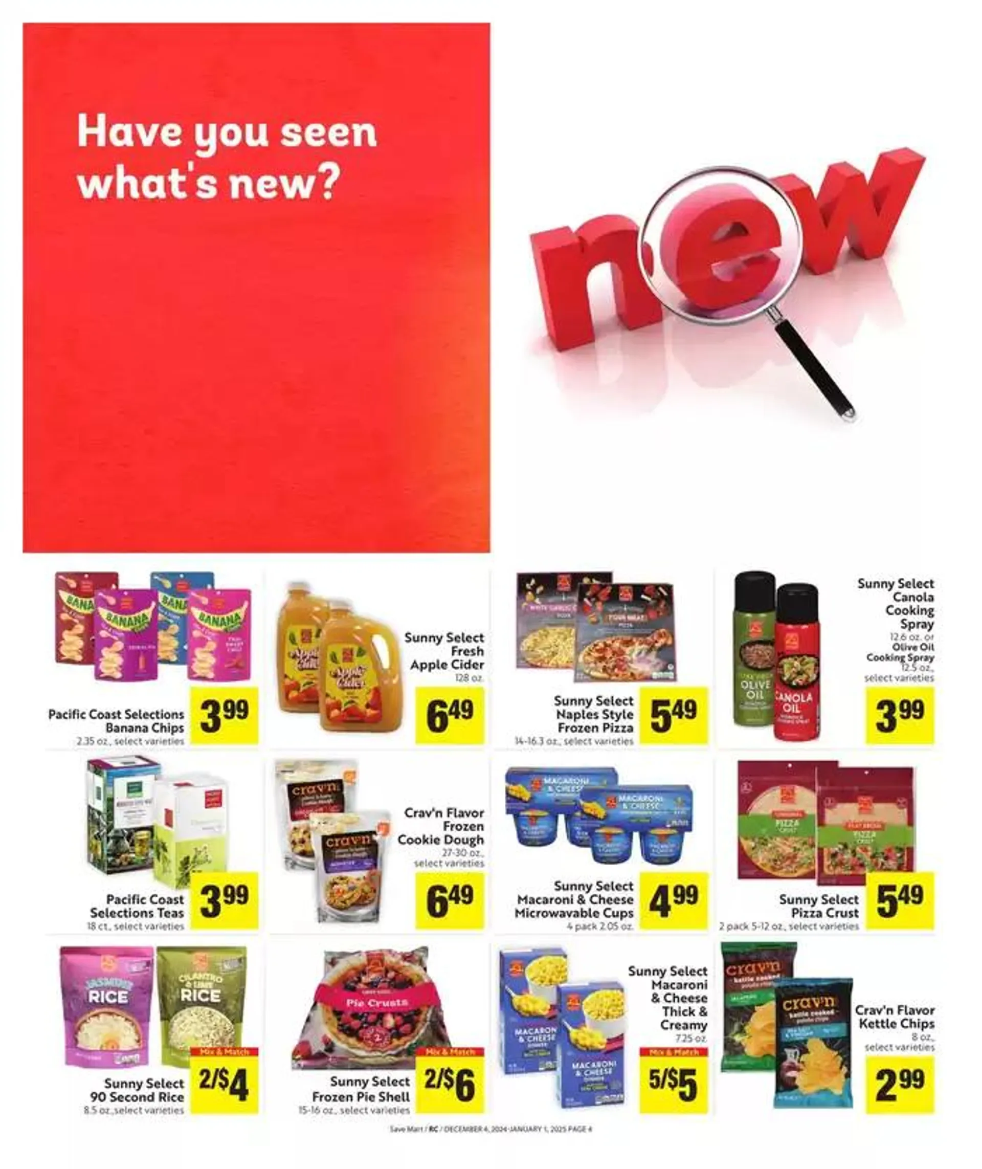 Weekly ad Exclusive bargains from December 4 to January 1 2025 - Page 4