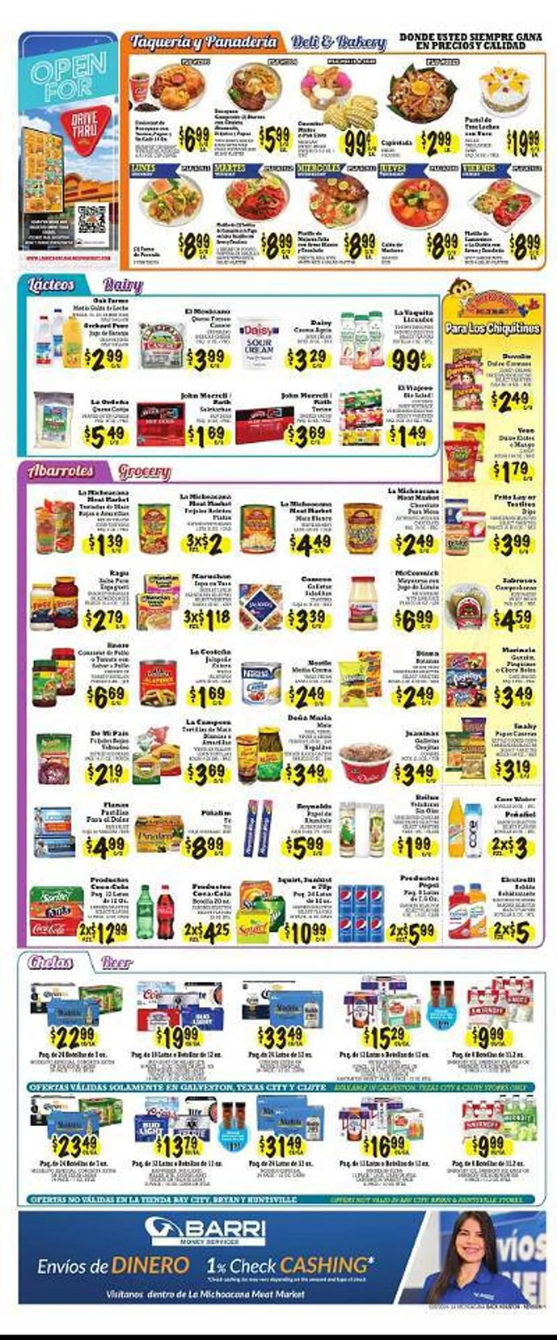Weekly ad La Michoacana Weekly Ad from February 7 to February 20 2024 - Page 2