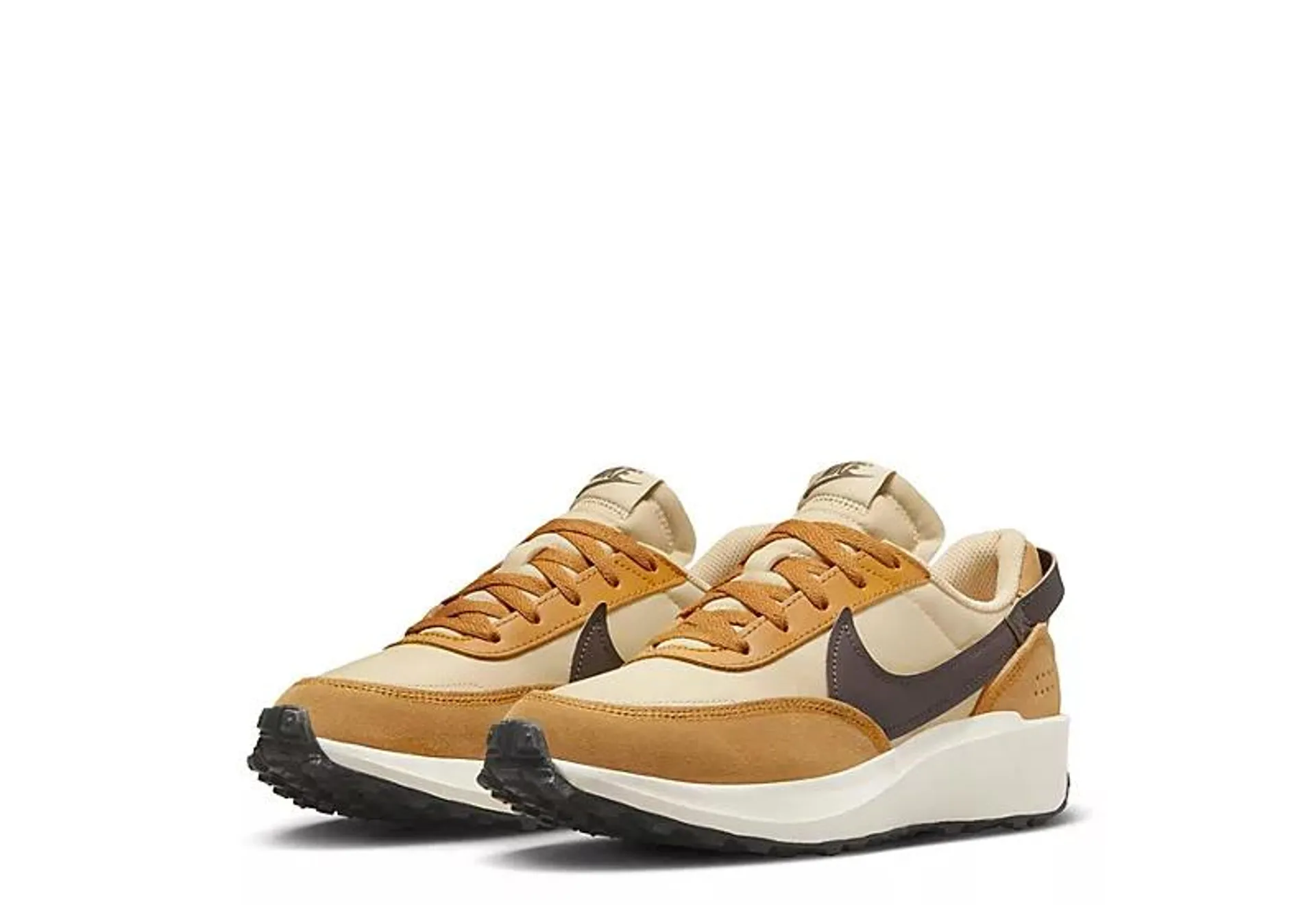 Nike Womens Waffle Debut Sneaker - Brown