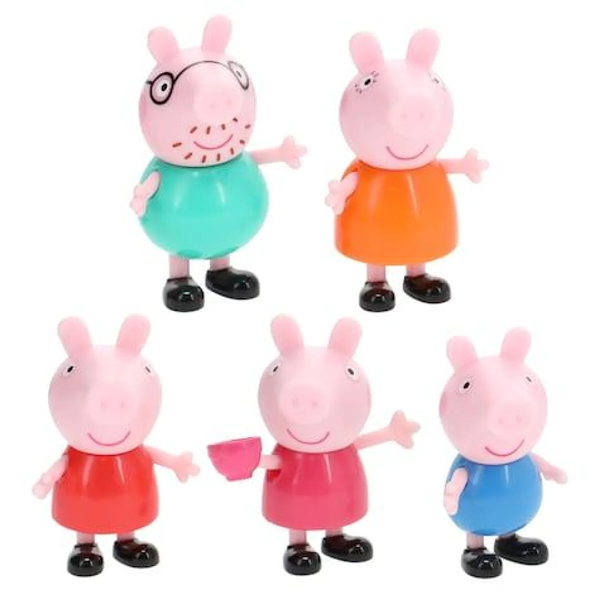 Peppa Pig Figurines, 4.5-in