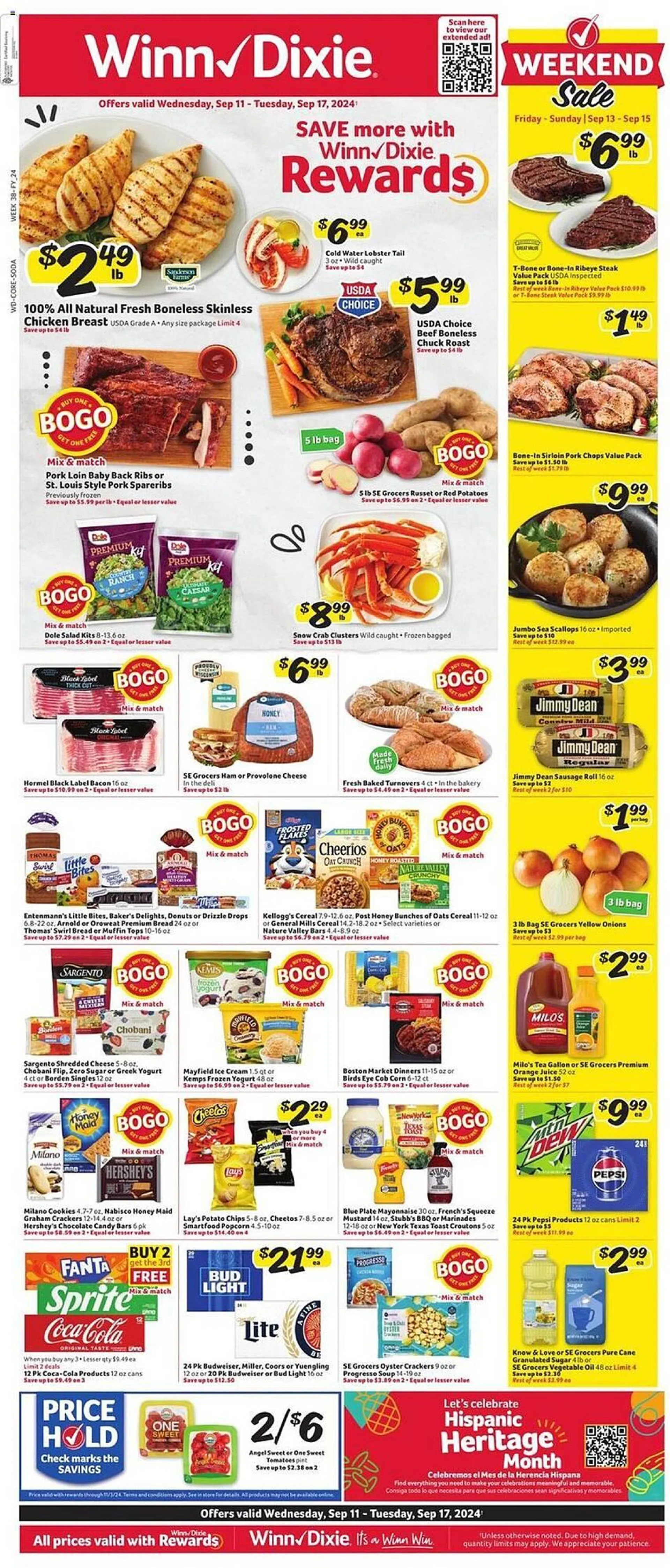 Winn Dixie Weekly Ad - 1