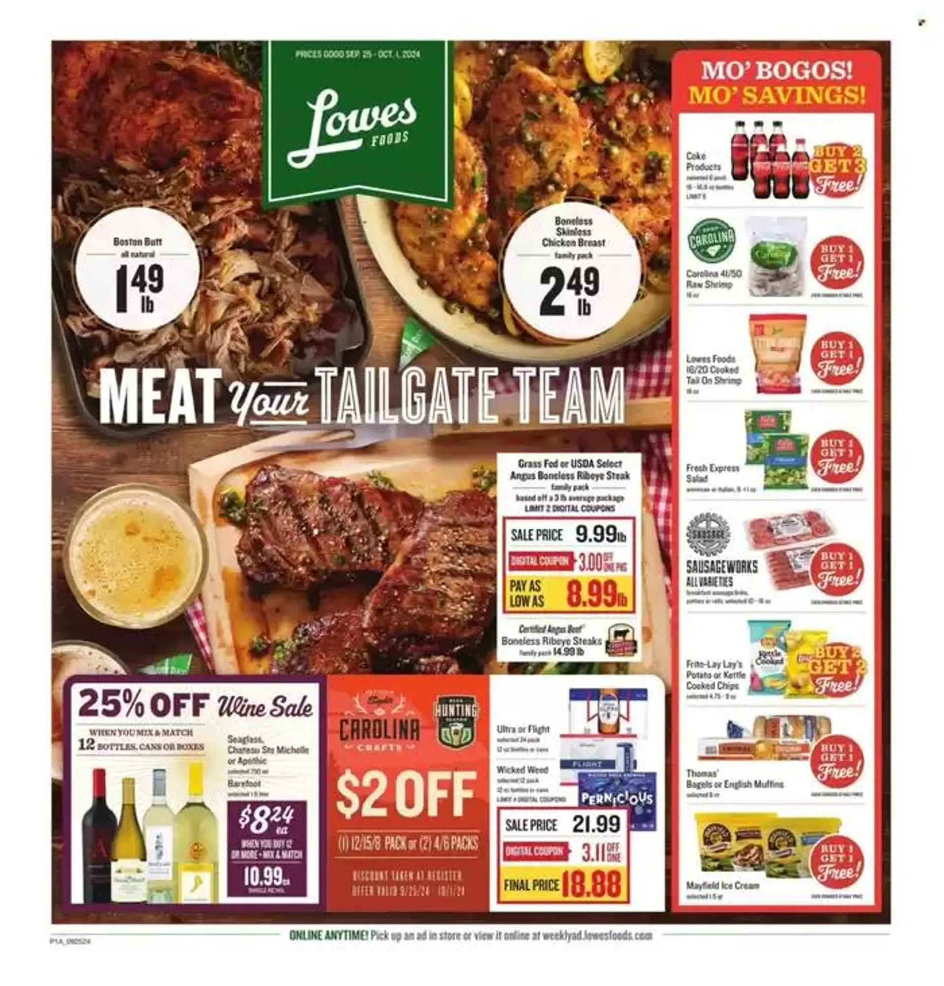 Lowes Foods Weekly ad - 1