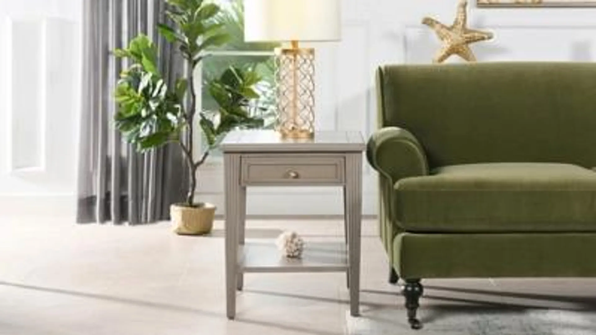 Jennifer Taylor Home Dauphin Side Table