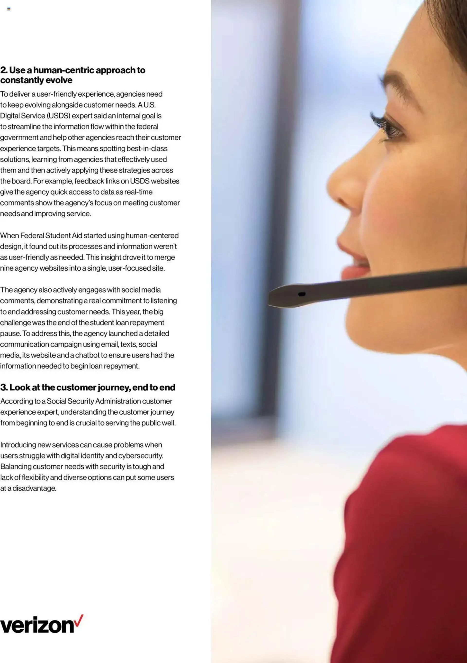 Weekly ad Verizon - 4 ways to improve customer experience across the federal government from April 19 to December 31 2024 - Page 3