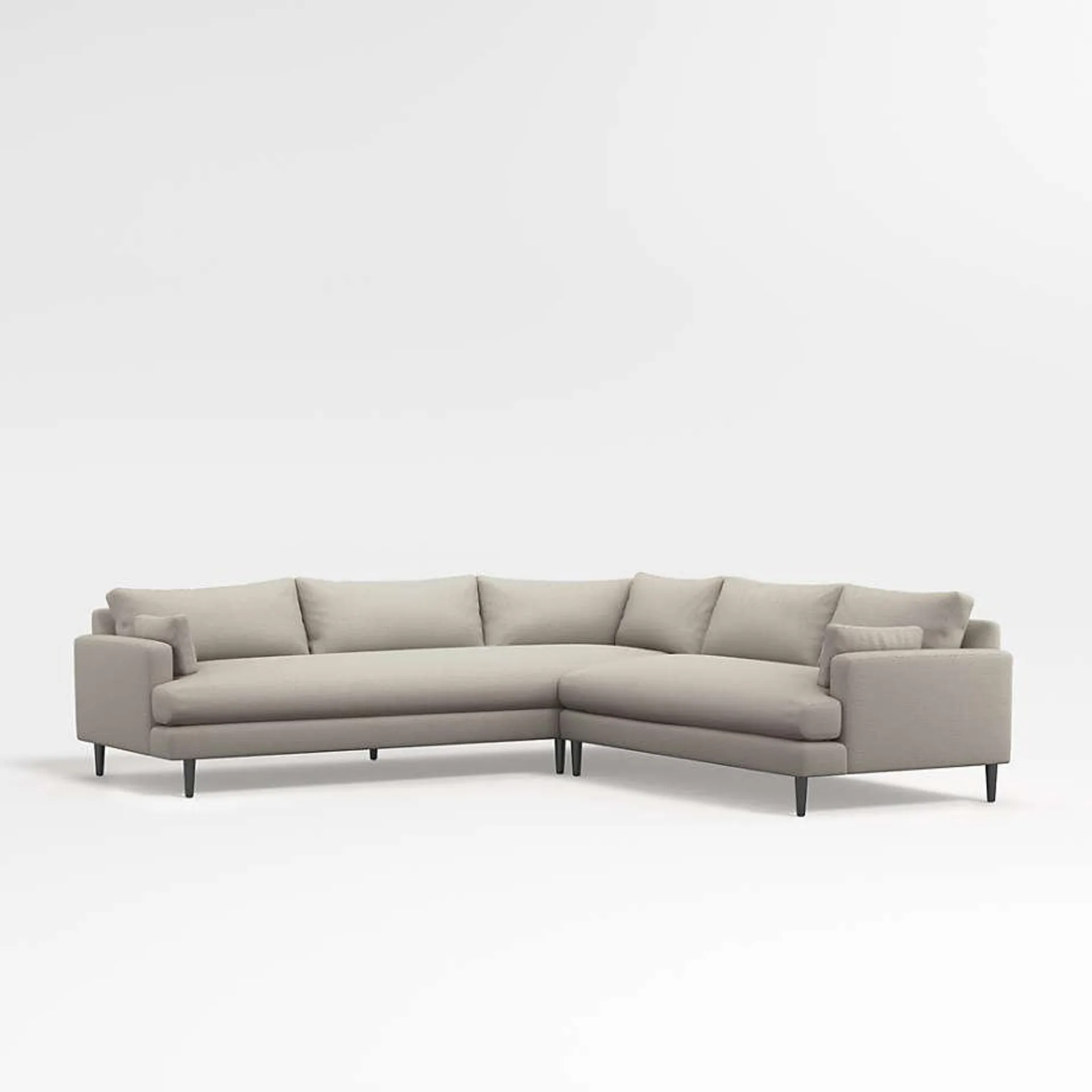 Monahan 2-Piece Left Arm Corner Sofa Sectional