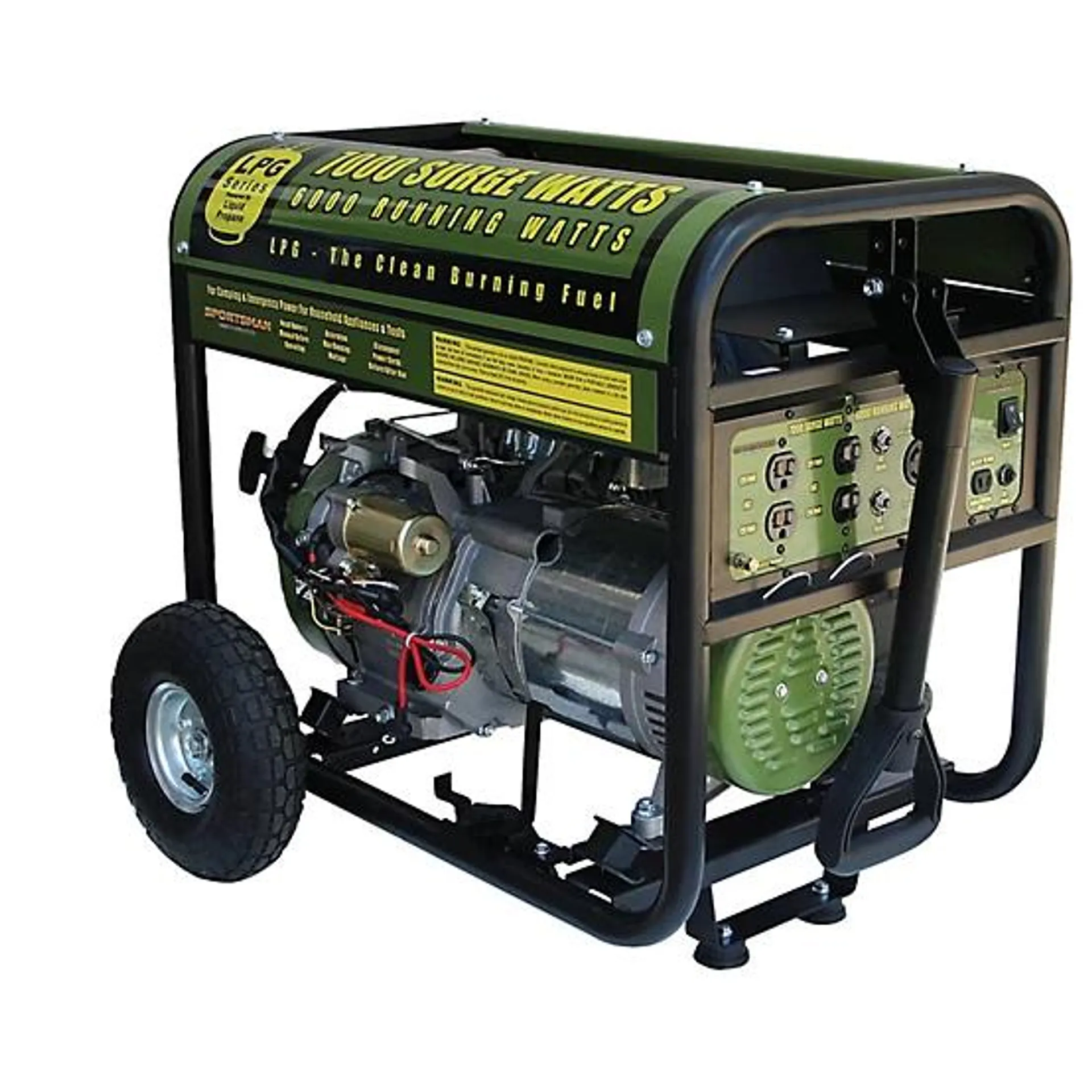 7,000/6,000-Watt Propane Powered Portable Generator