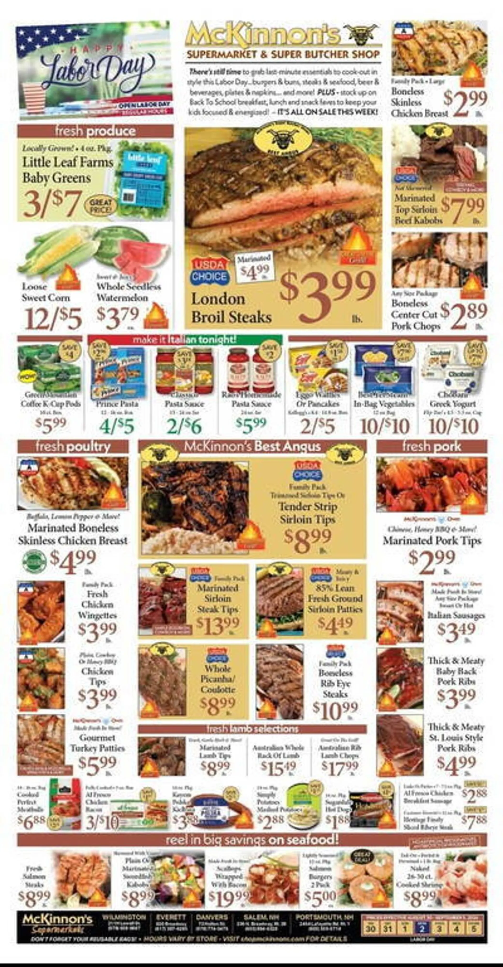 McKinnons Supermarkets Weekly Ad - 1